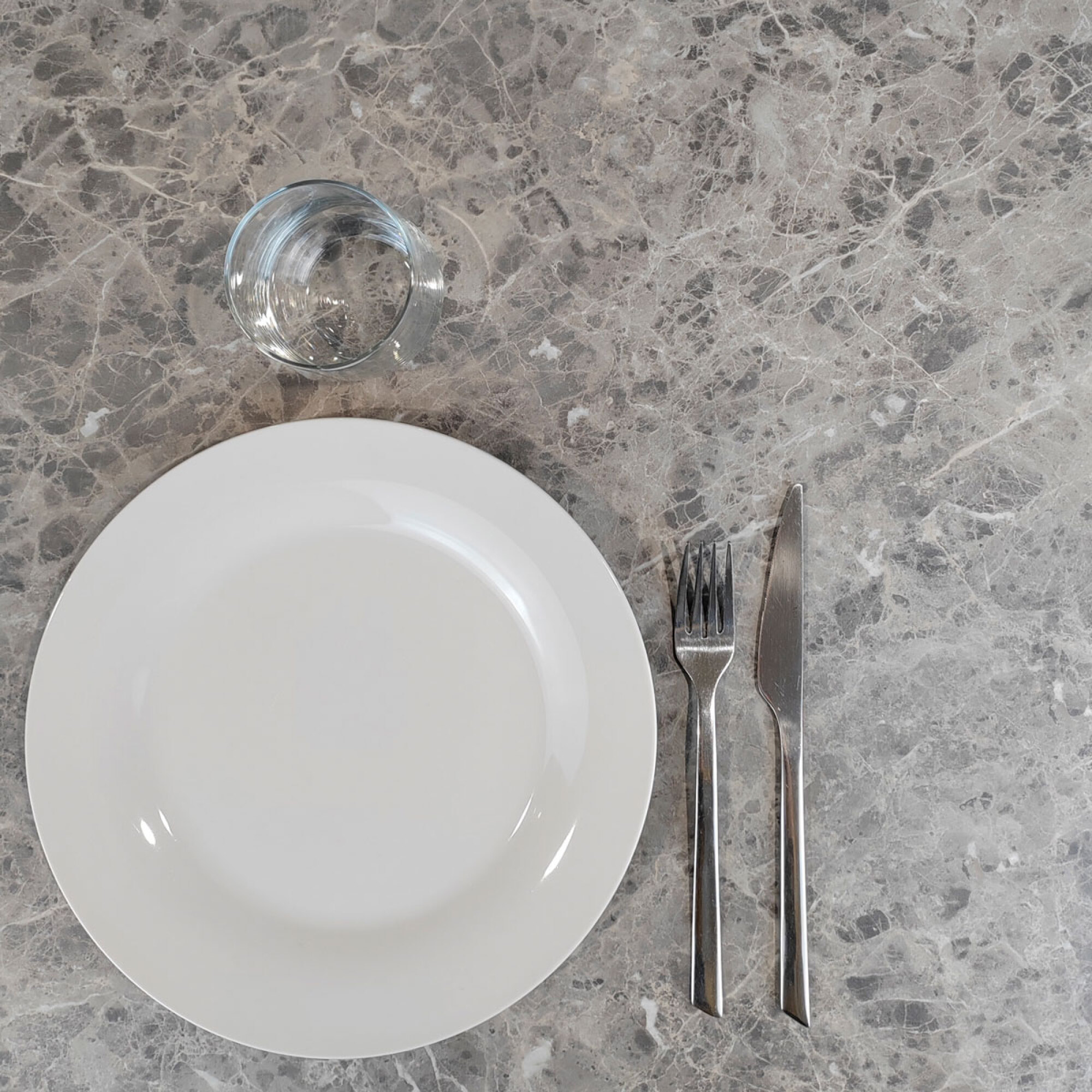 Table 70x70cm - modèle Milan marbre nabu