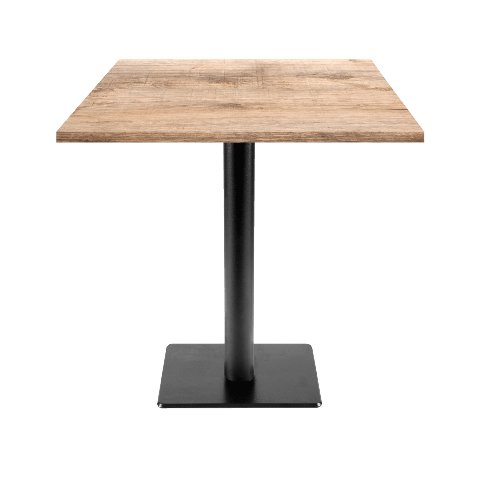 Table 70x70cm - modèle Milan T tanin naturel