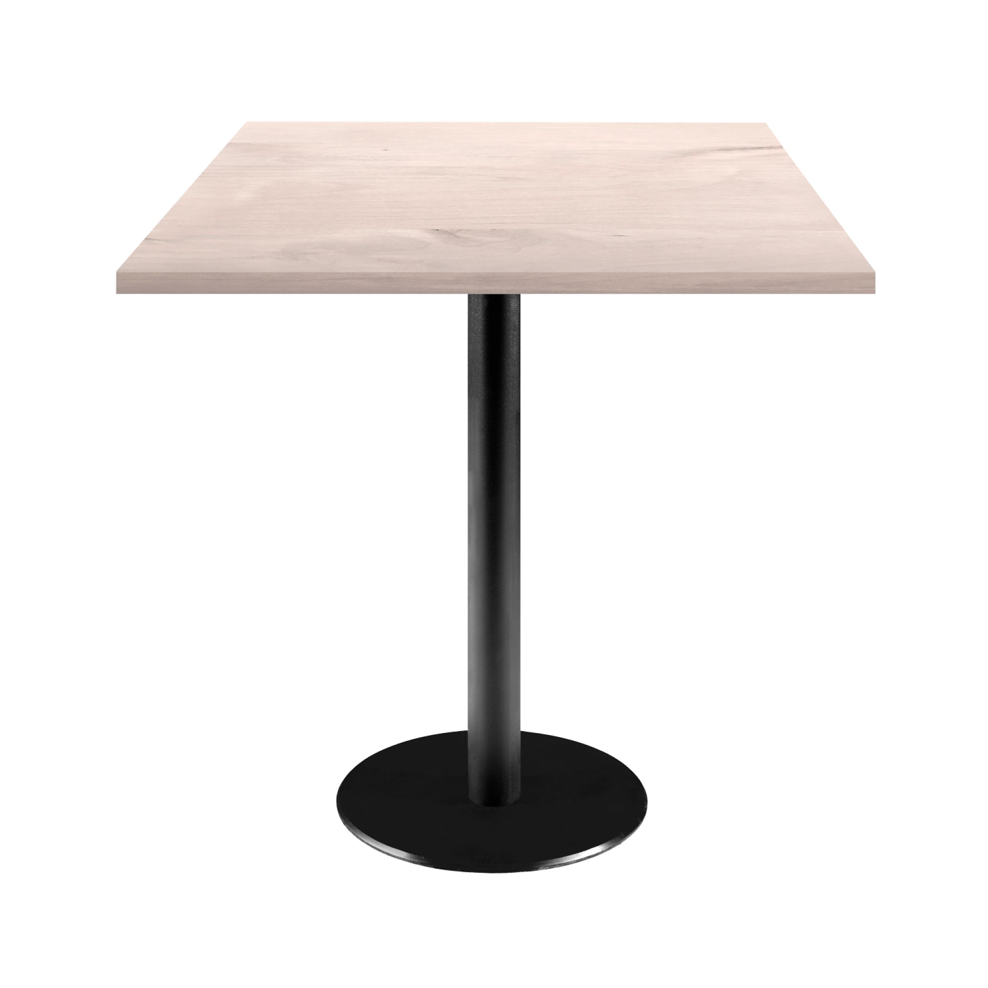 Table 70x70cm - modèle Rome bois chêne bosco