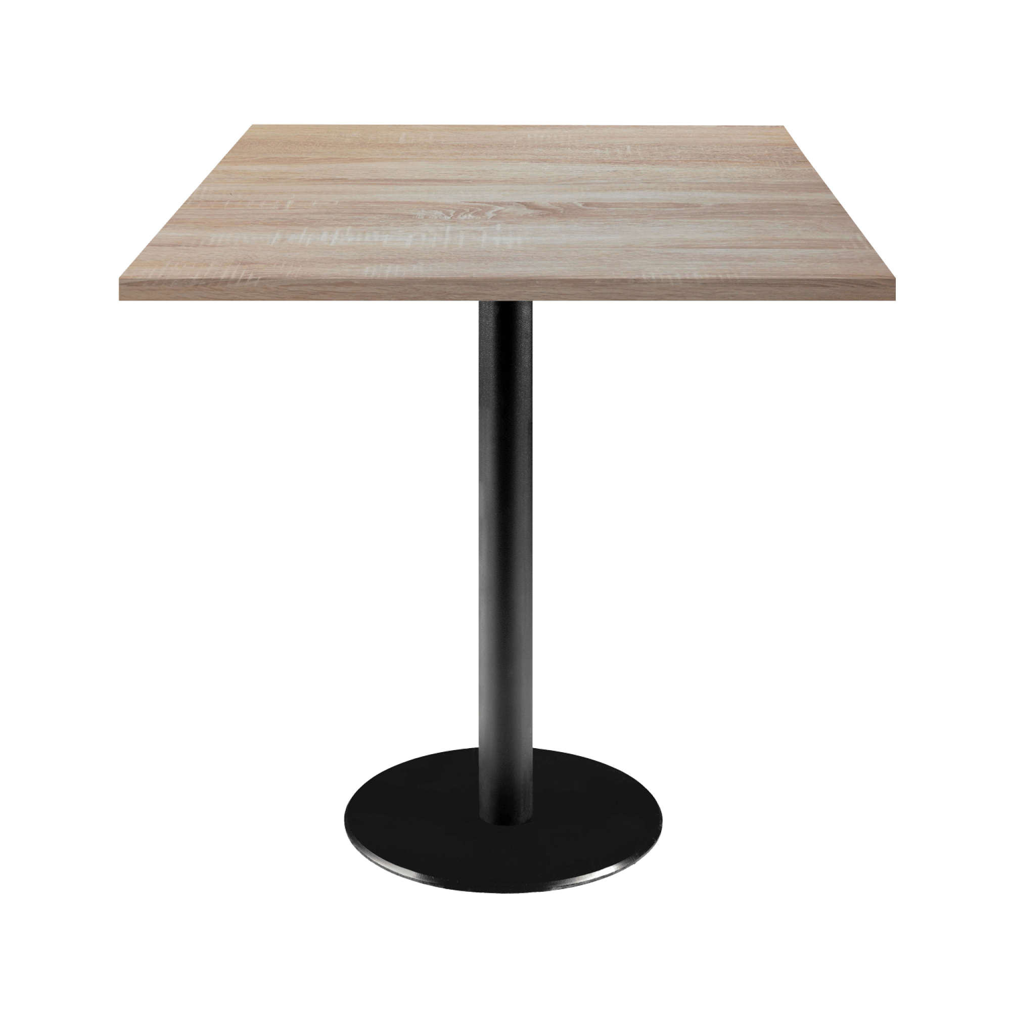 Table 70x70cm - modèle Rome chêne bastide