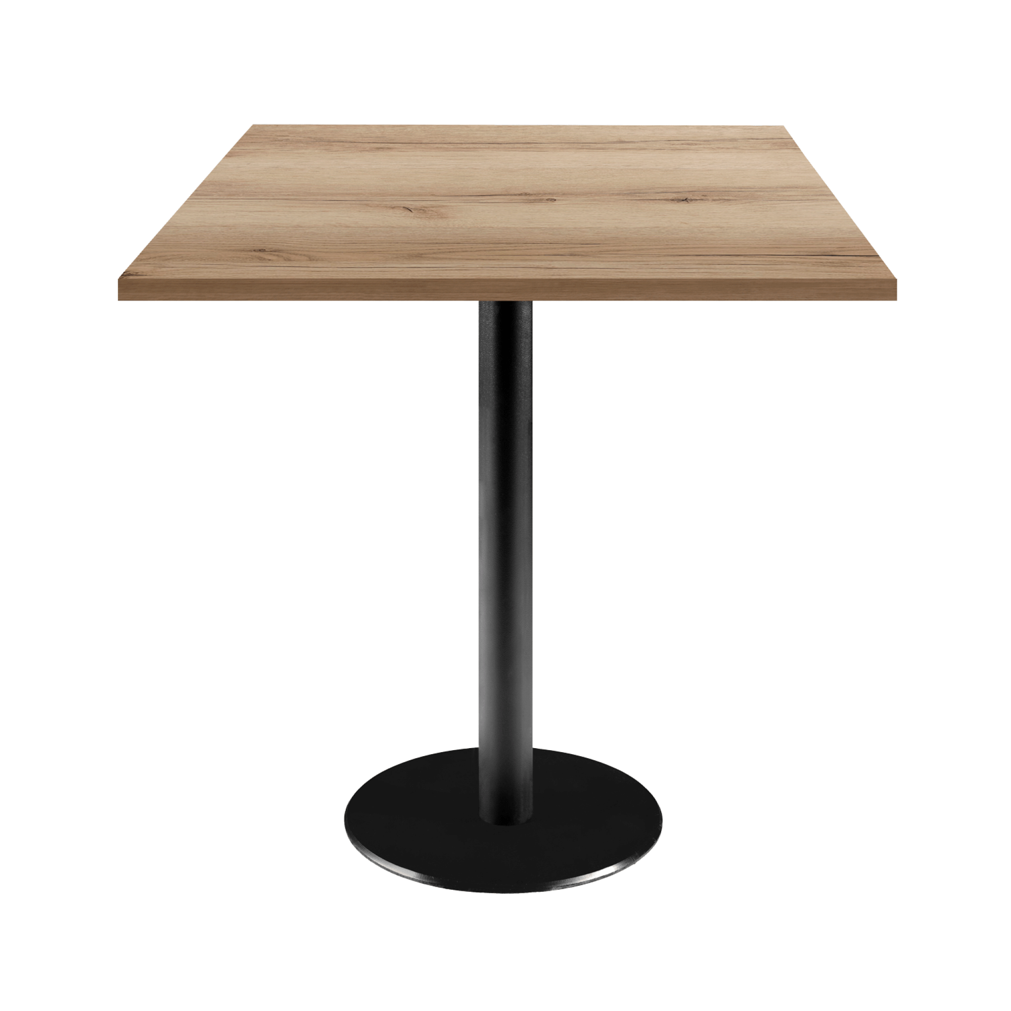 Table 70x70cm - modèle Rome chêne delano