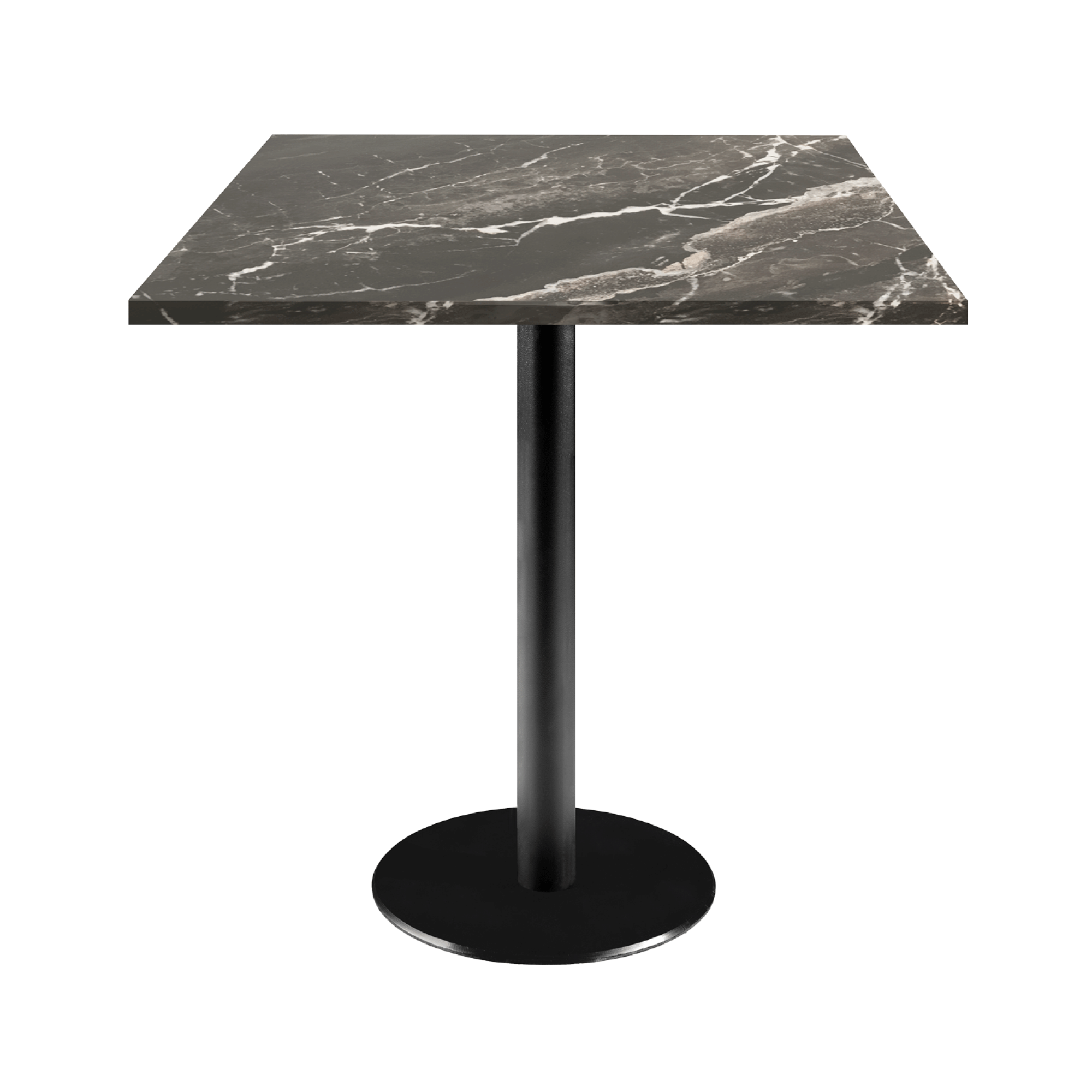 Table 70x70cm - modèle Rome marbre royal