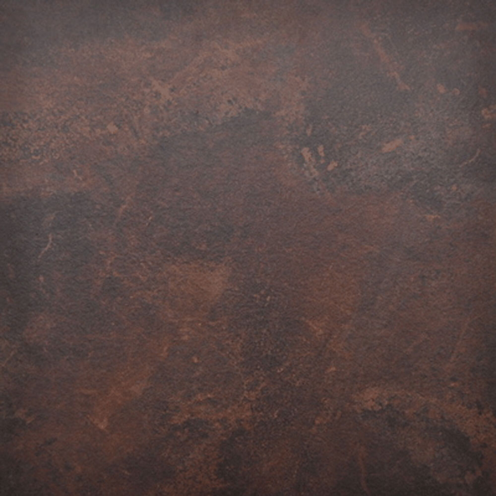 Table 70x70cm - modèle Rome rouille roc