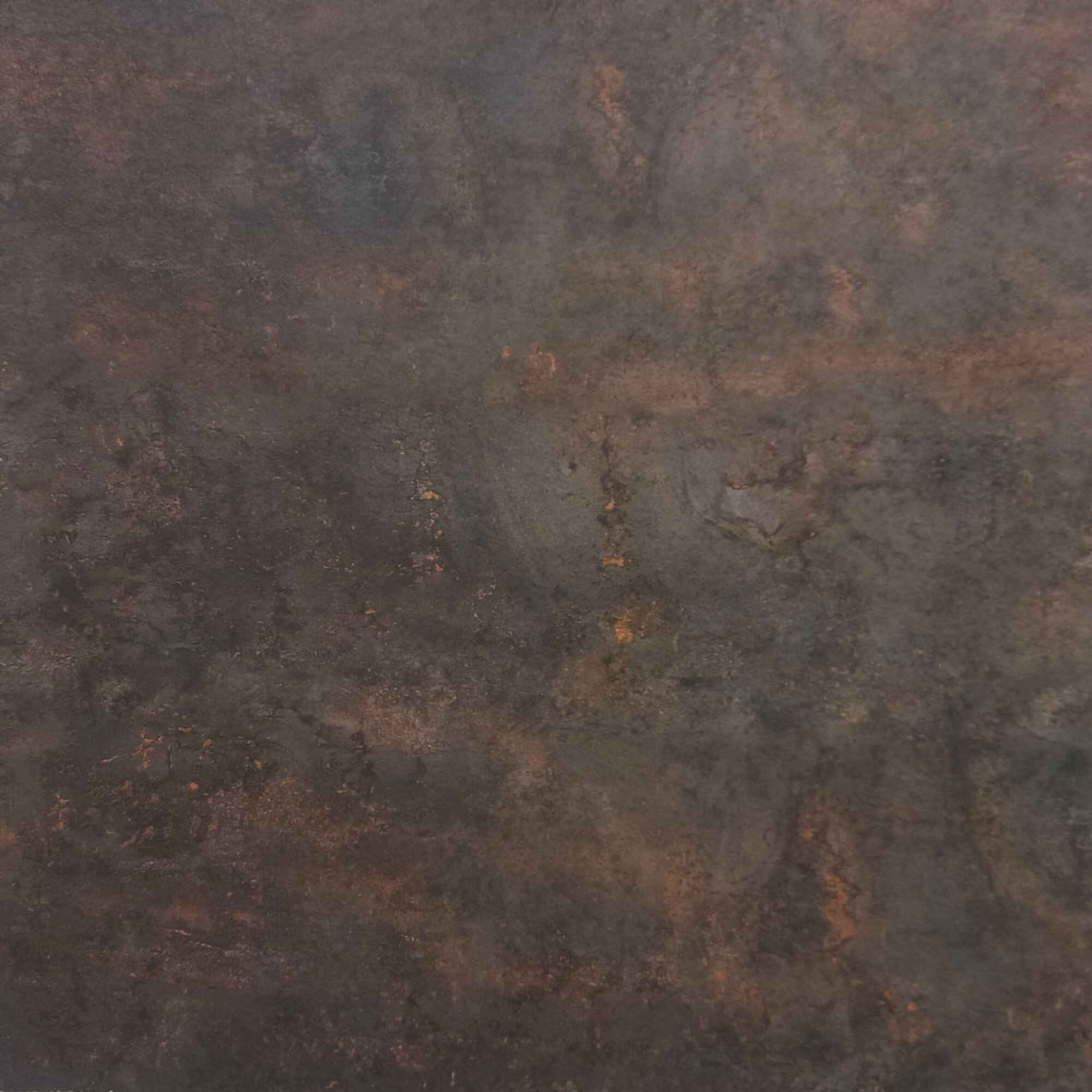 Table 70x70cm Rome bistrot rouille