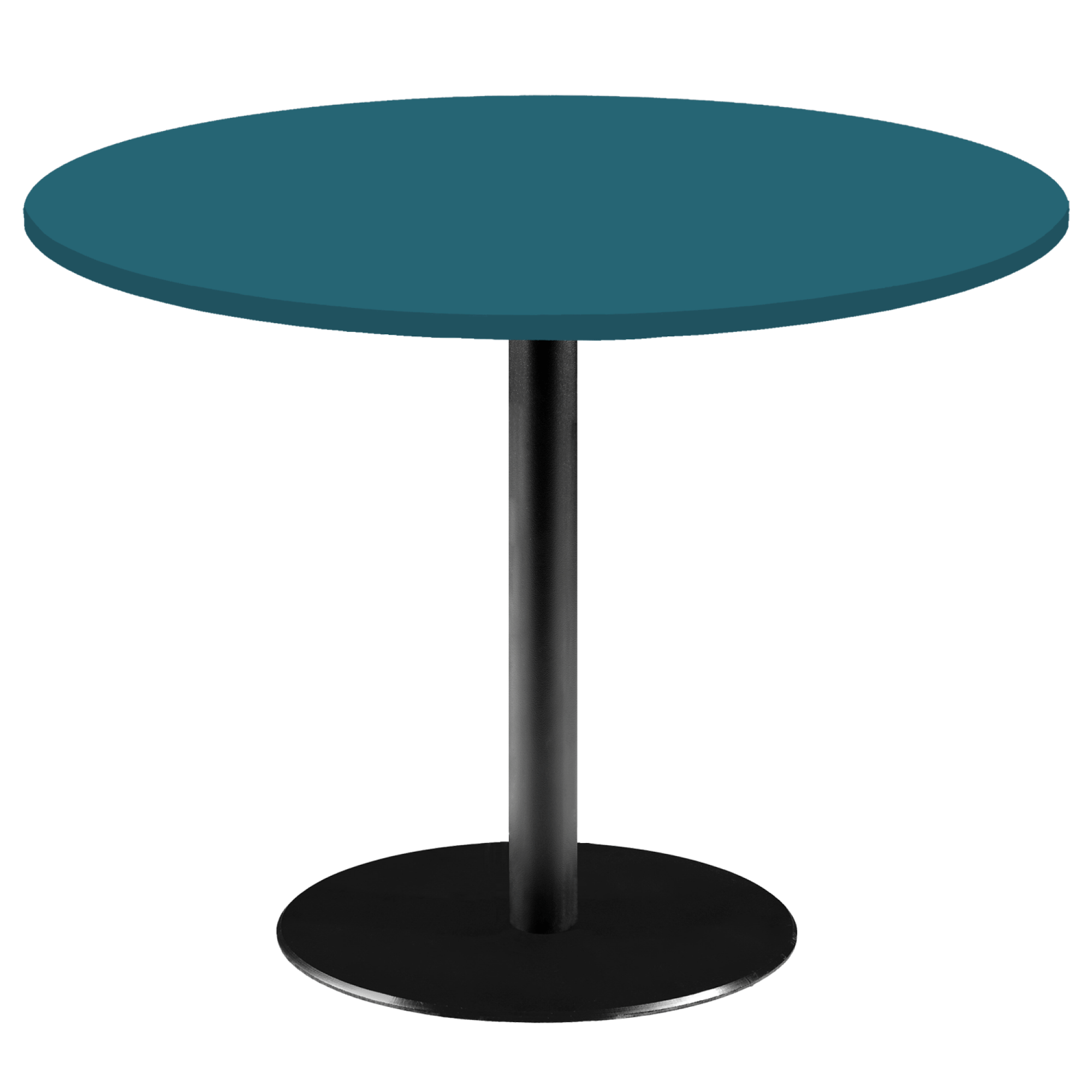 Table Ø120cm - modèle Rome bleu de prusse