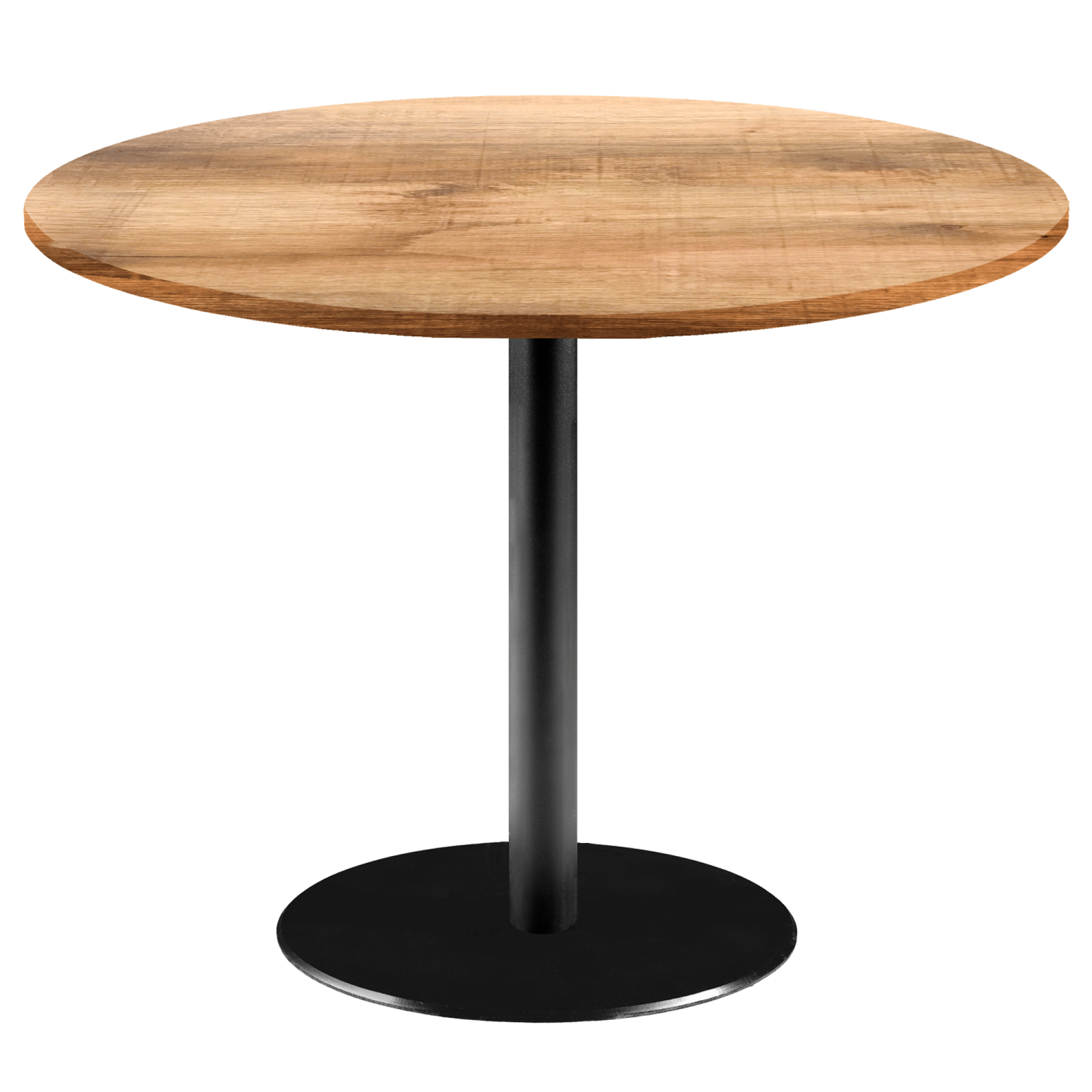 Table Ø120cm - modèle Rome bois tanin clair