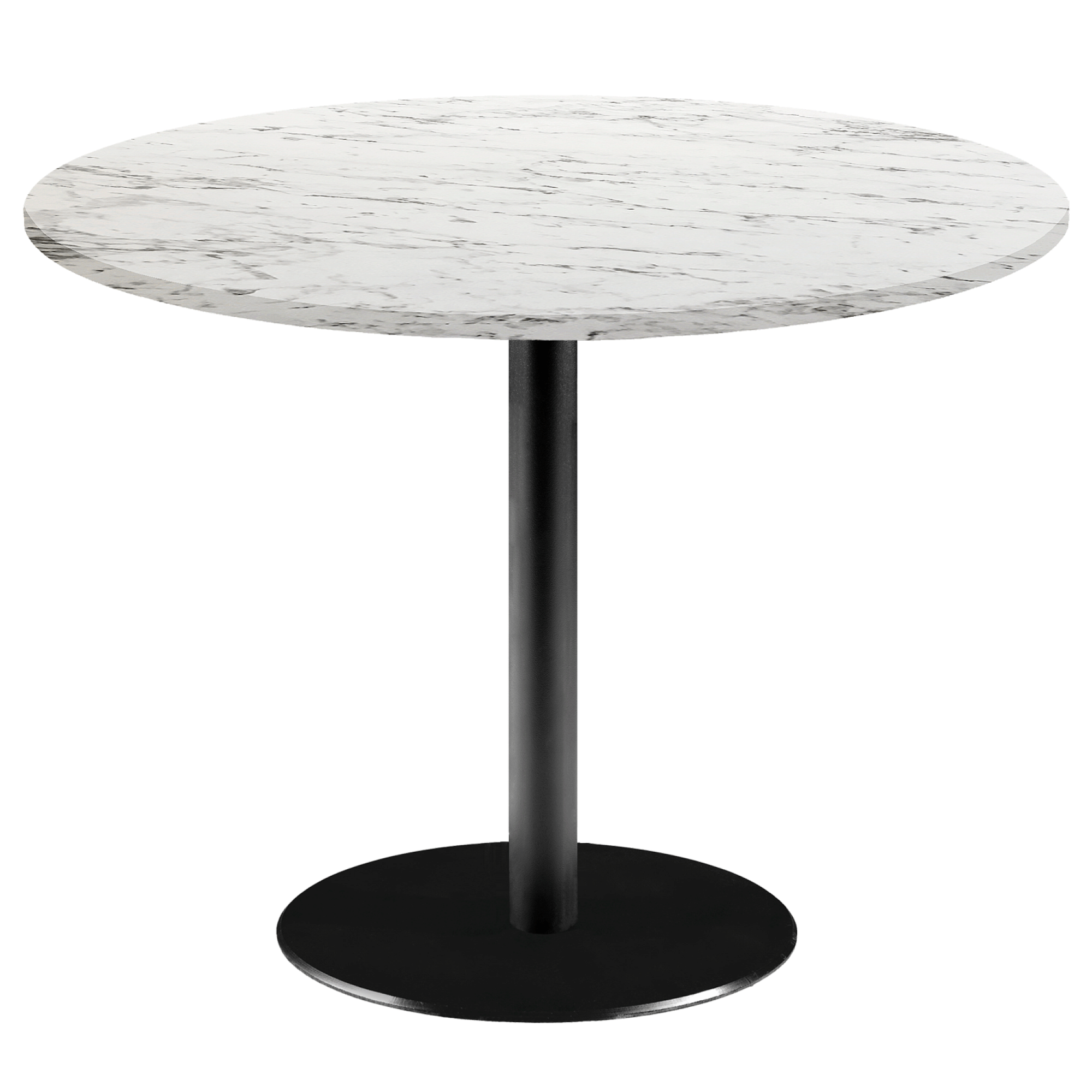 Table Ø120cm - modèle Rome marbre calacata