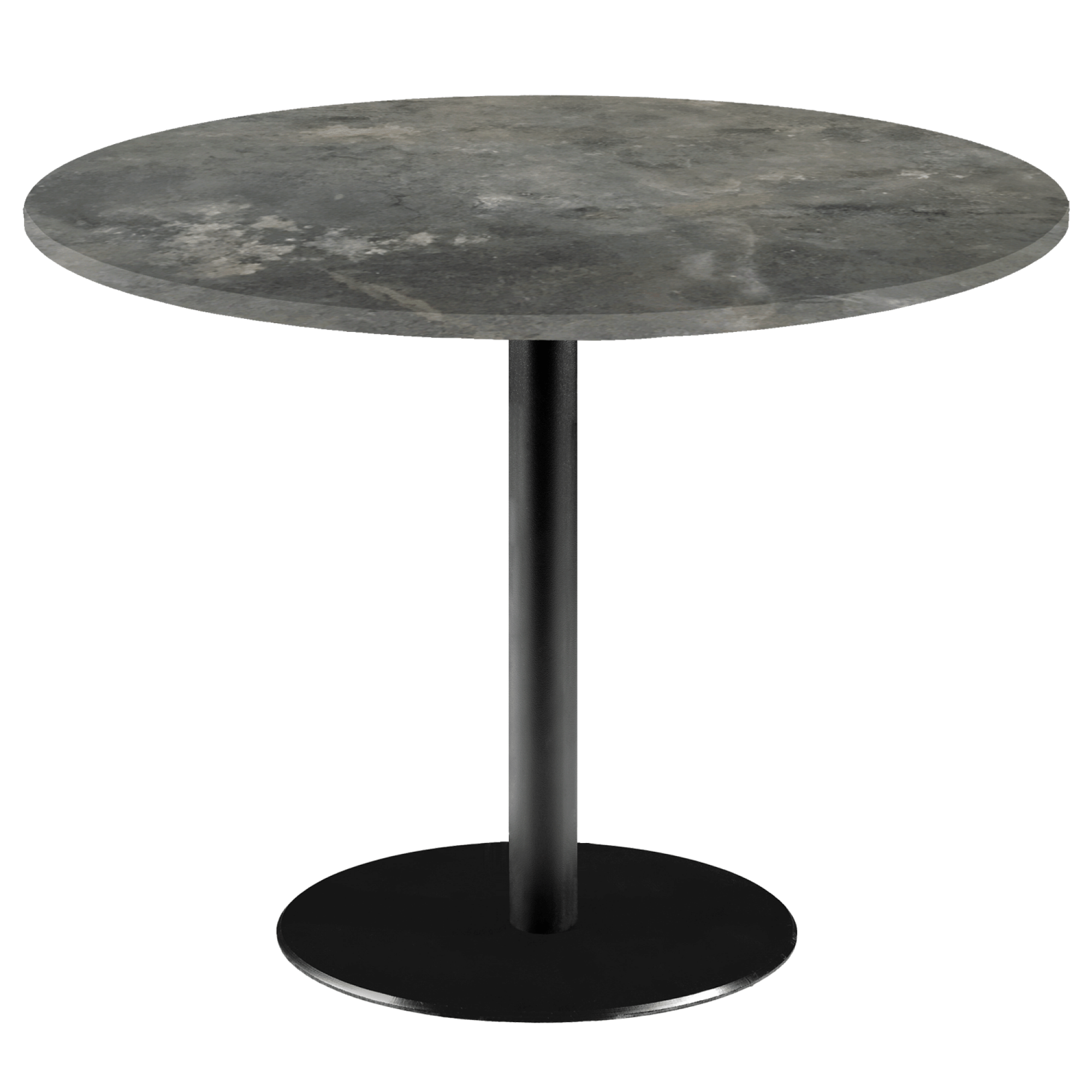 Table Ø120cm - modèle Rome pierre métallisée