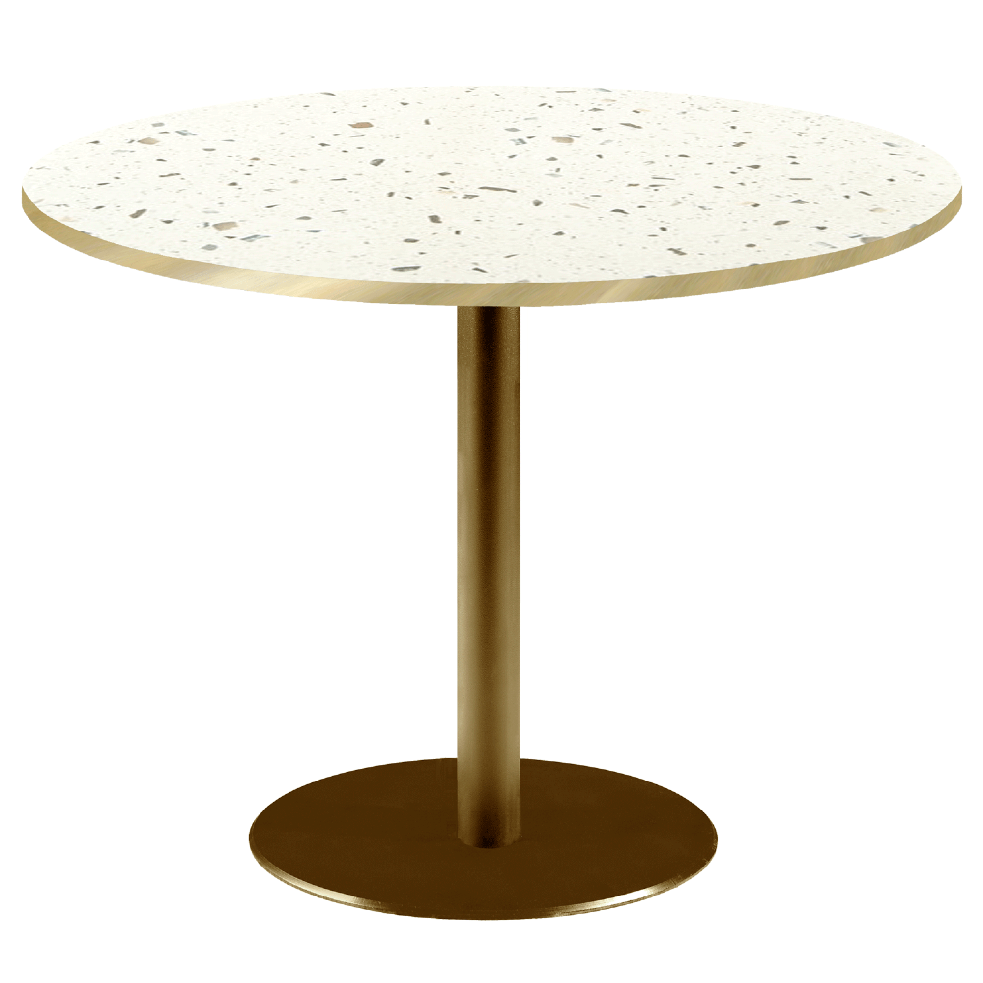 Table Ø120cm Rome bistrot terrazzo