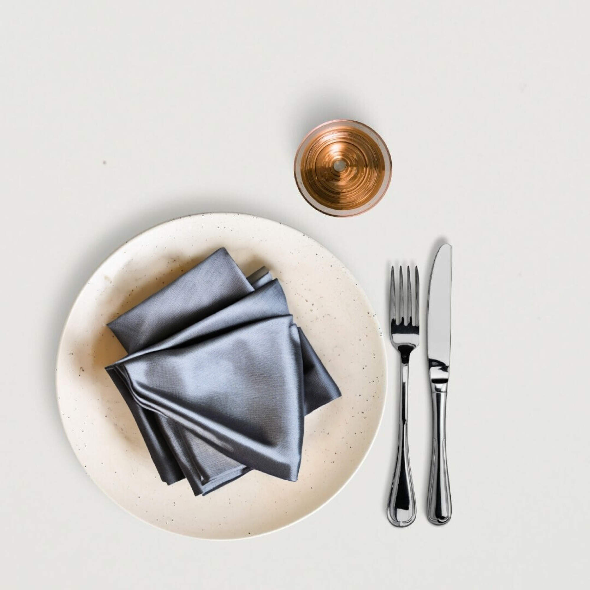 Table Ø70cm Rome bistrot blanche