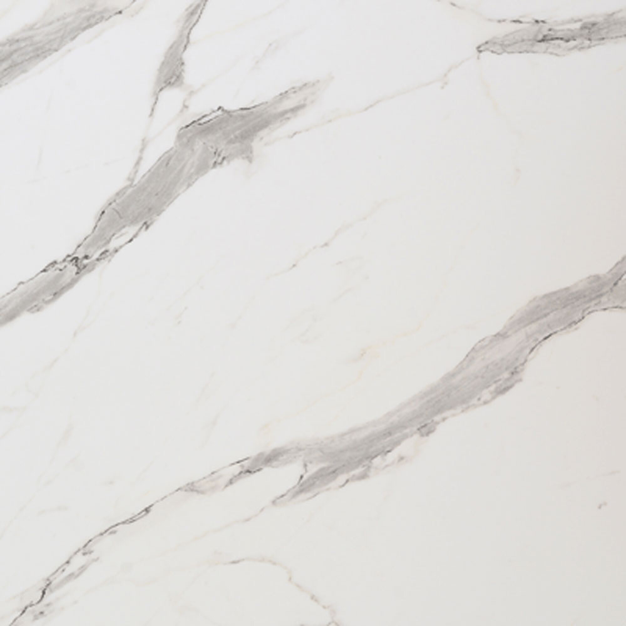 Table Ø70cm Rome bistrot marbre blanc