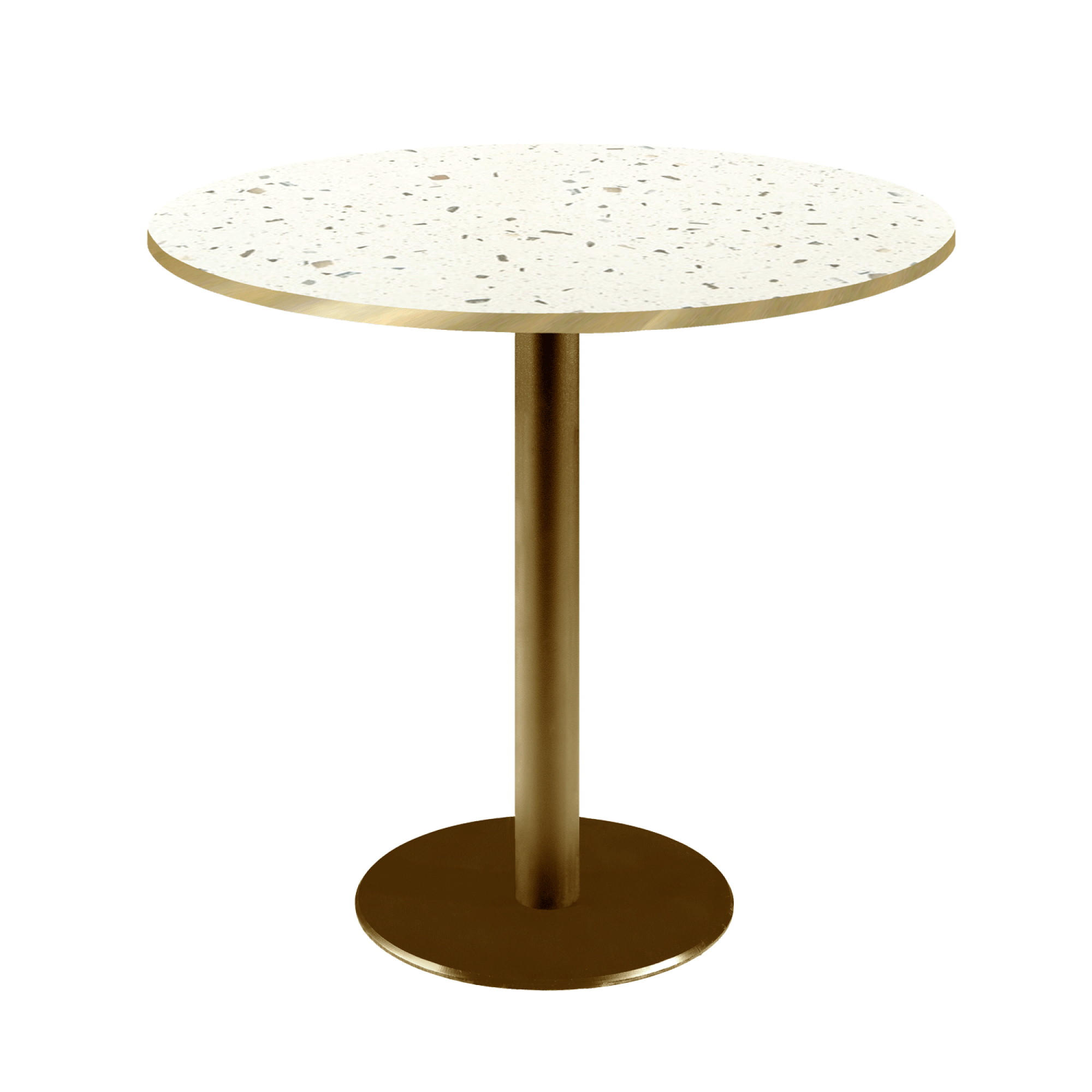Table Ø70cm Rome bistrot terrazzo