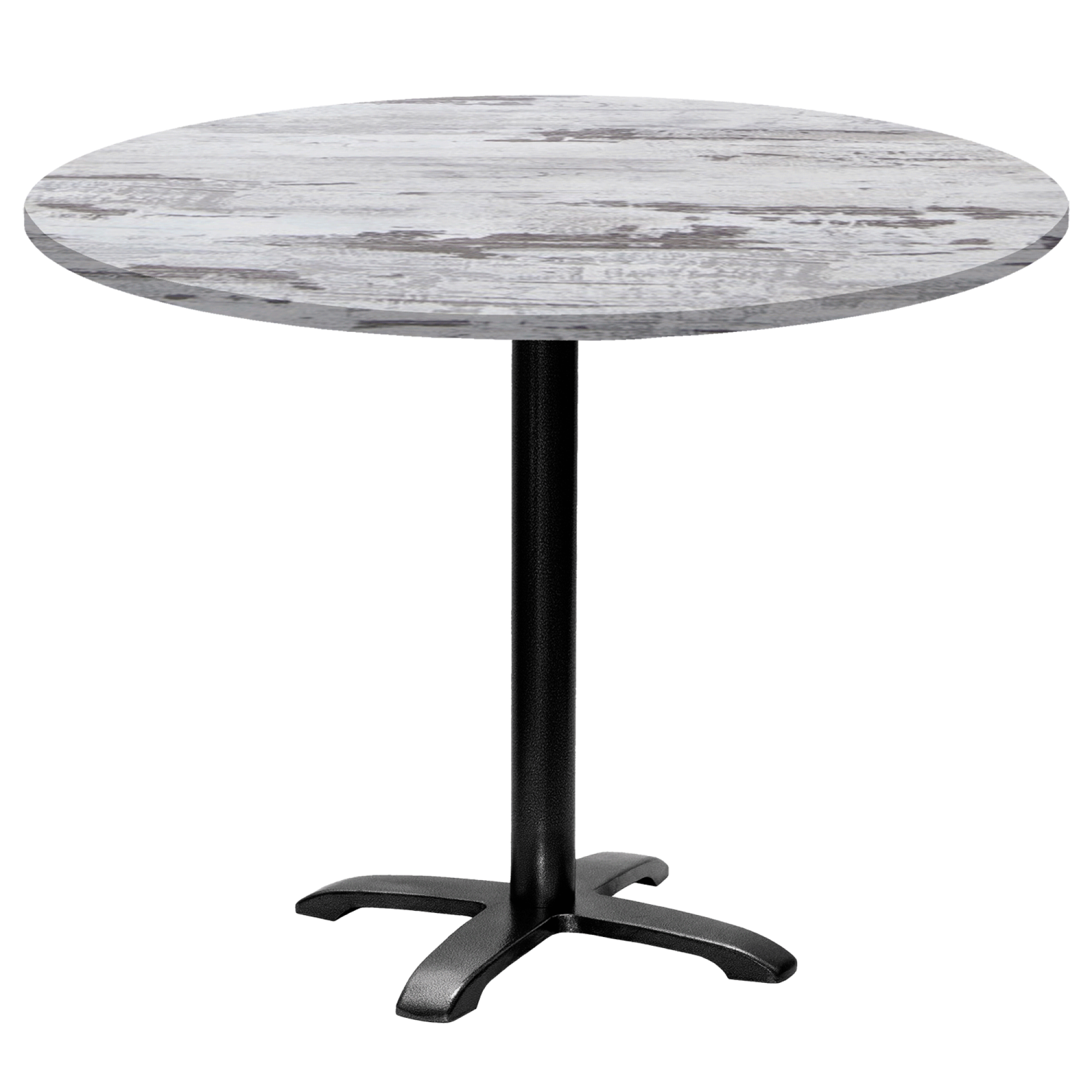 Table ronde Ø110cm - modèle Bazila chêne islande