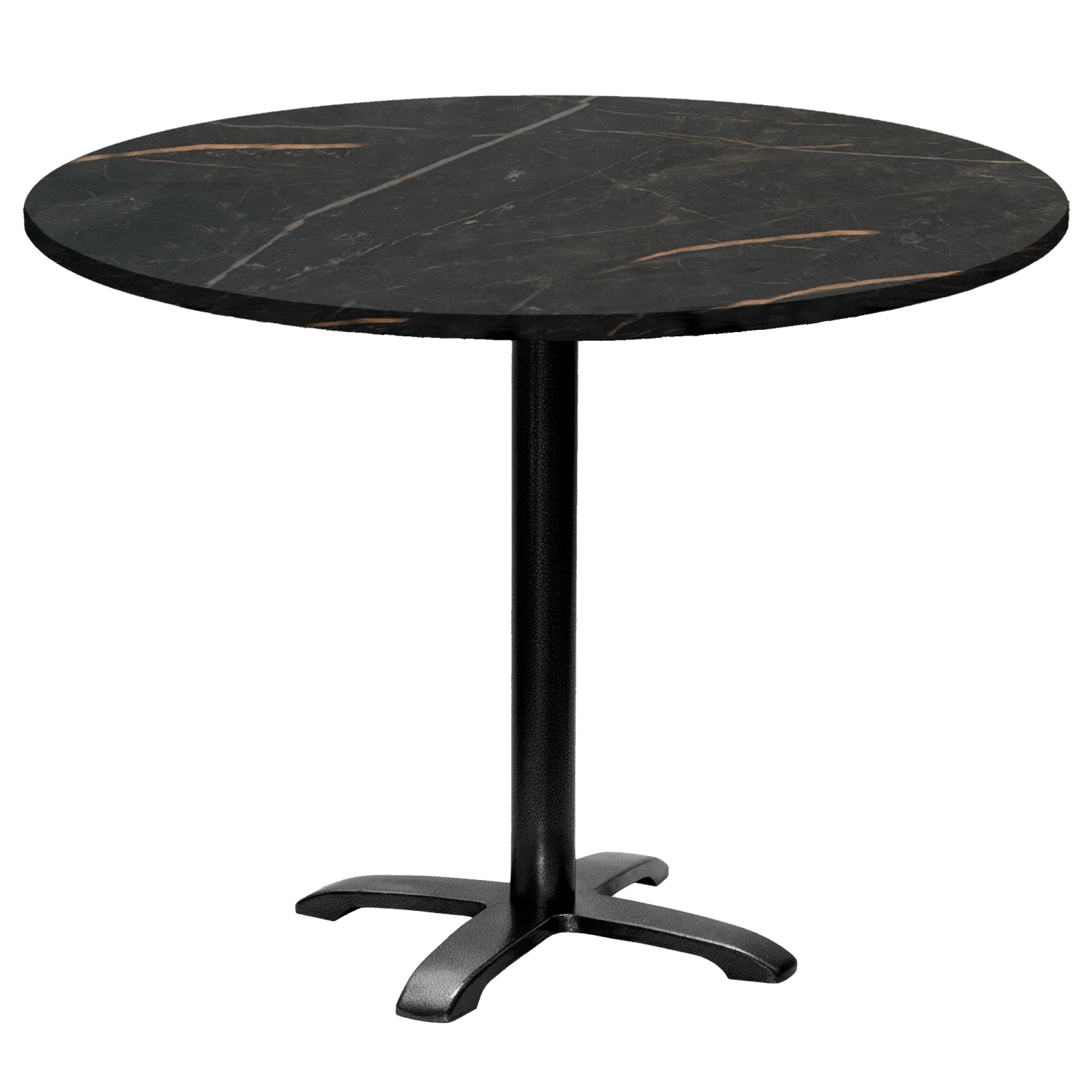 Table ronde Ø110cm - modèle Bazila marbre elite