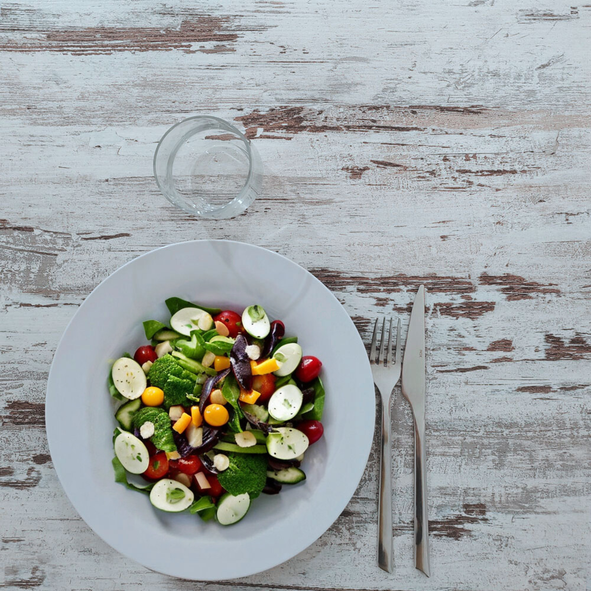 Table ronde Ø80cm - modèle Bazila chêne islande