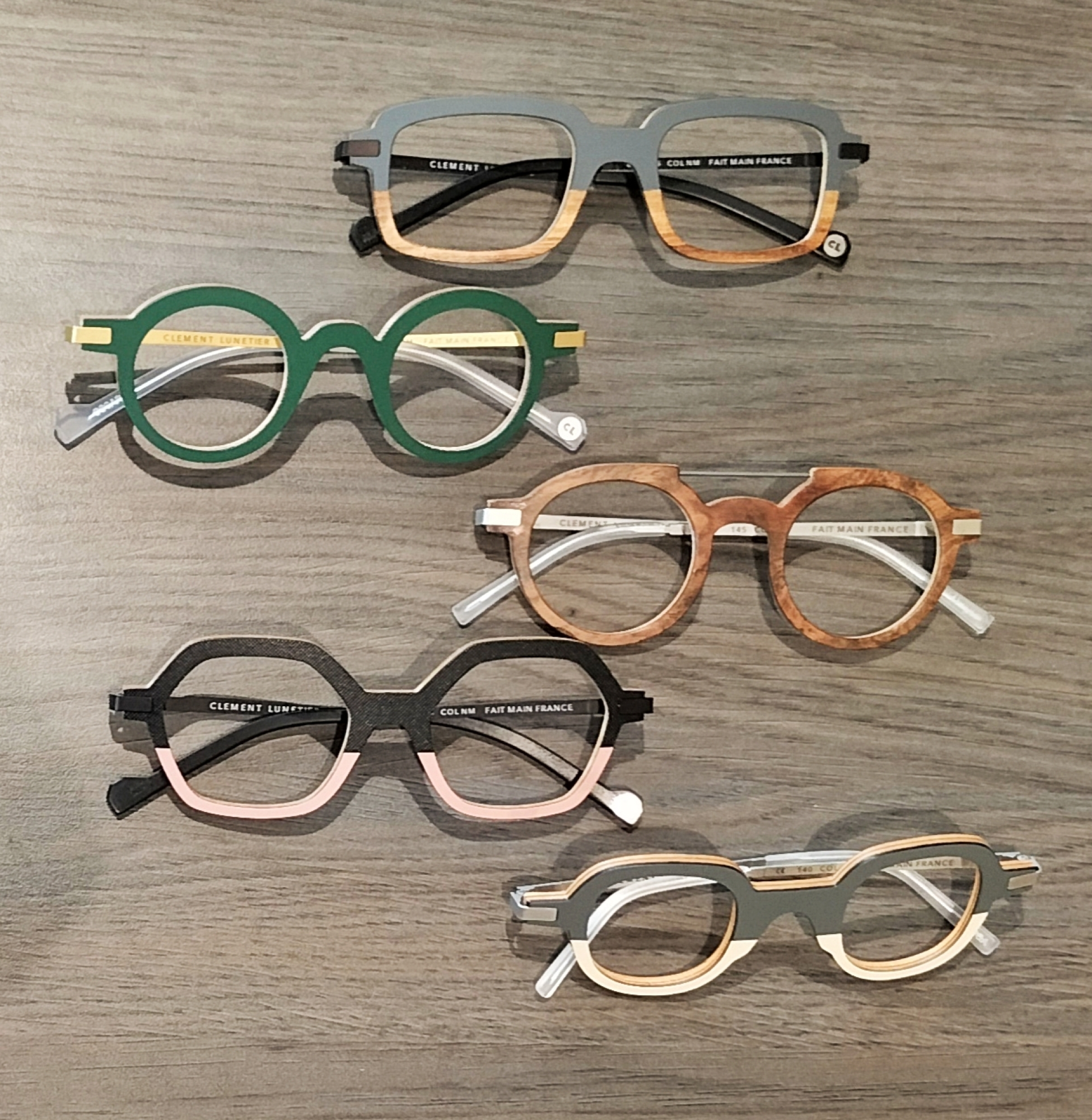 Montures Lunettes en Bois CLÉMENT LUNETIER