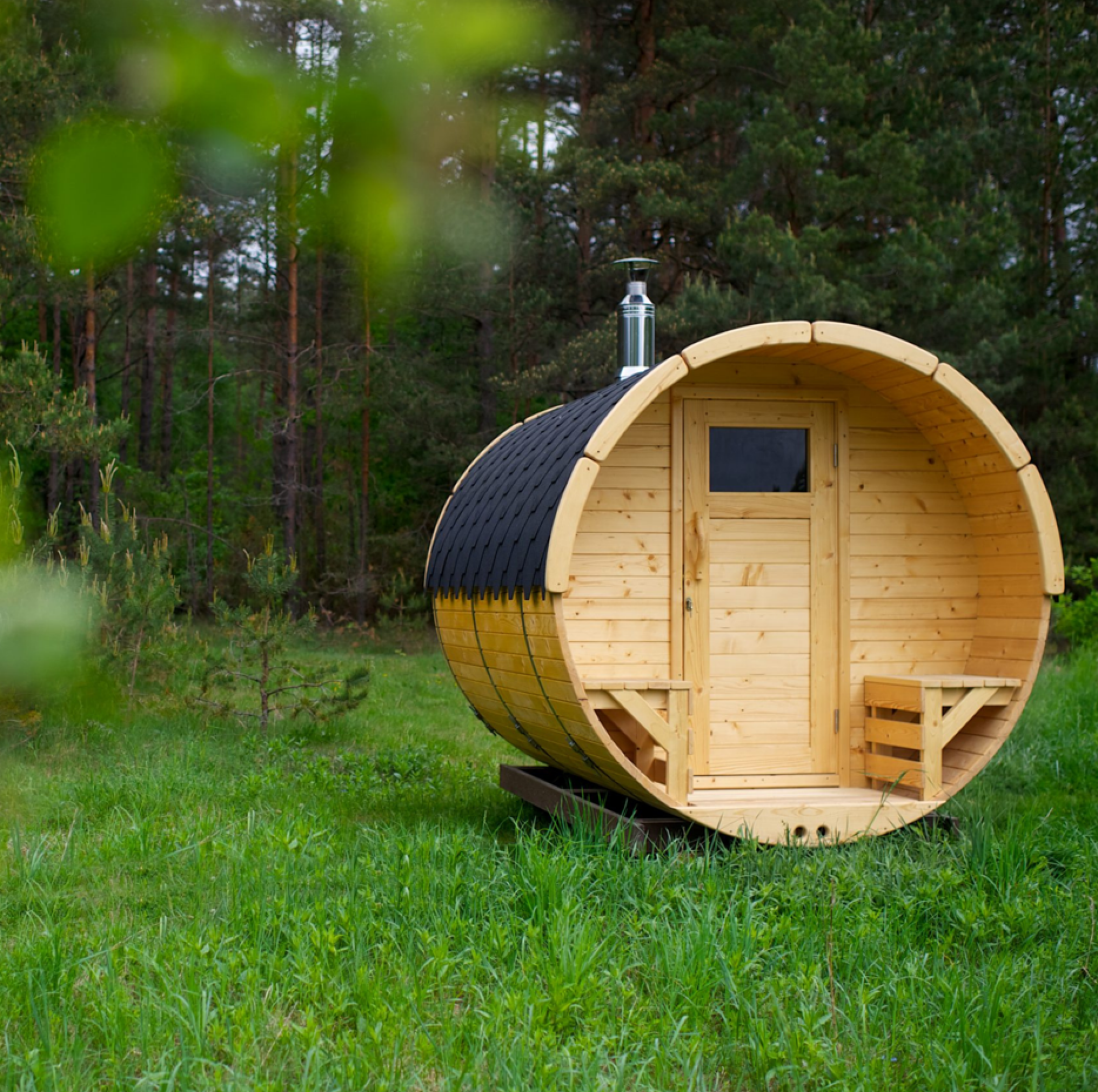 Sauna extérieur TONNEAU