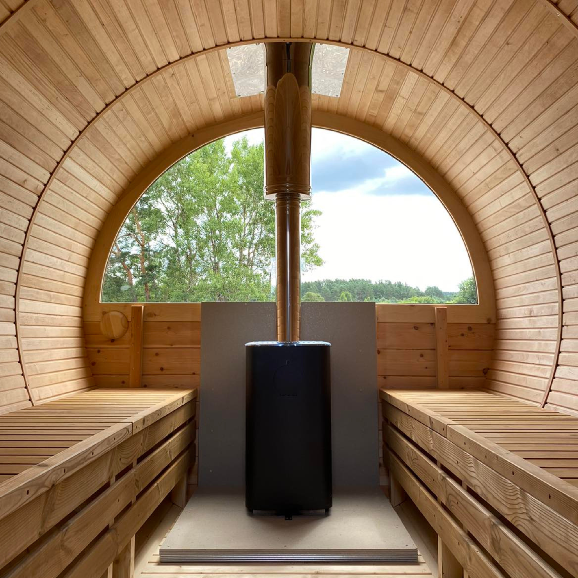 Sauna extérieur TONNEAU