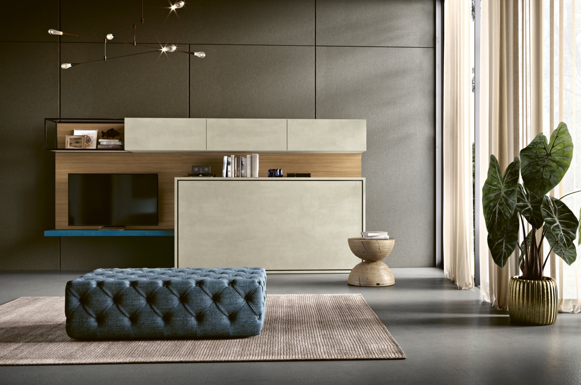 Lit rabattable DRESS'KO Horizontal