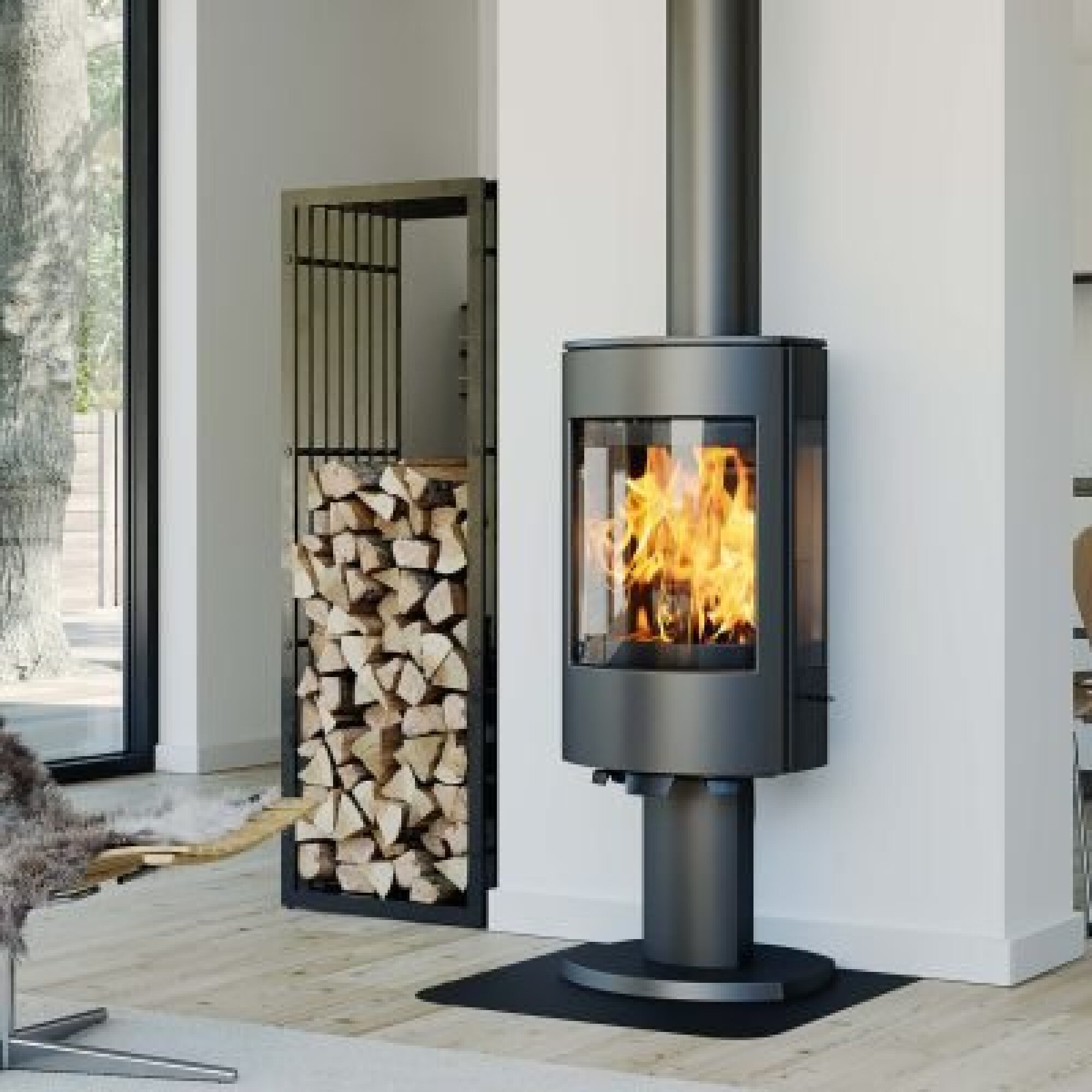 Poêle à bois fonte astroline 4 / sense dovre