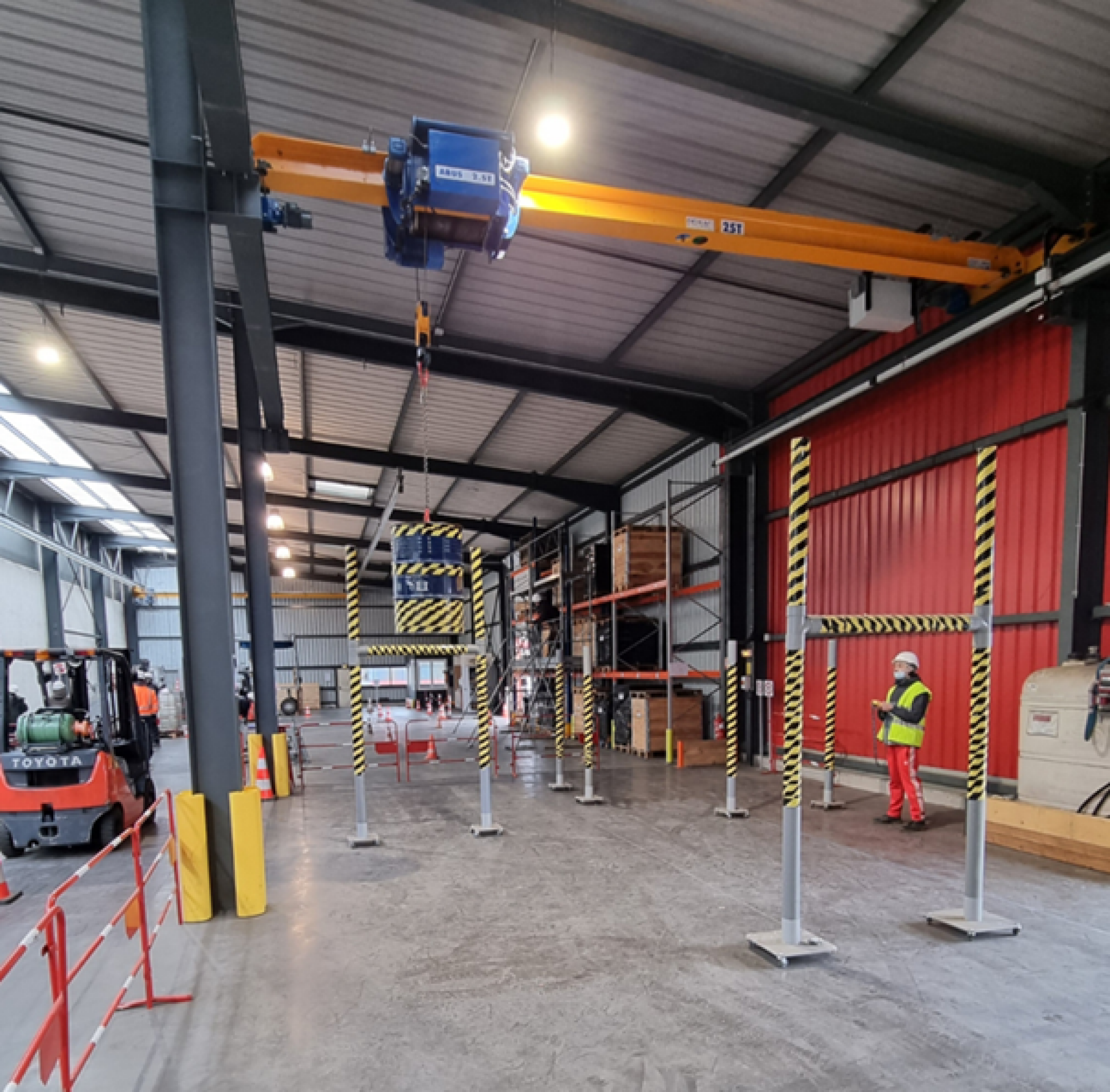 Formation CACES R484 Pont roulant et portique