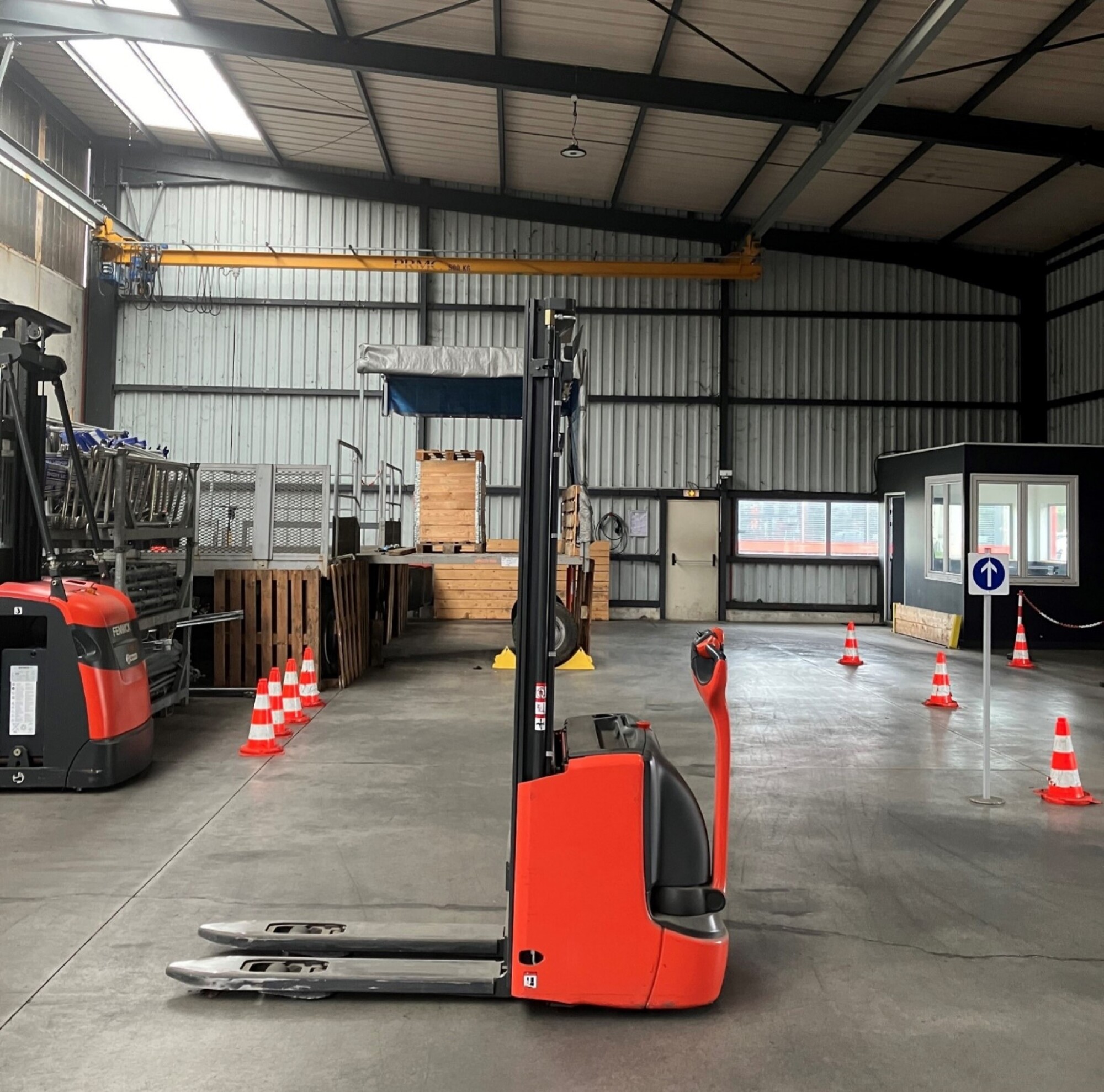 Formation CACES R485 Gerbeur à conducteur accompagnant