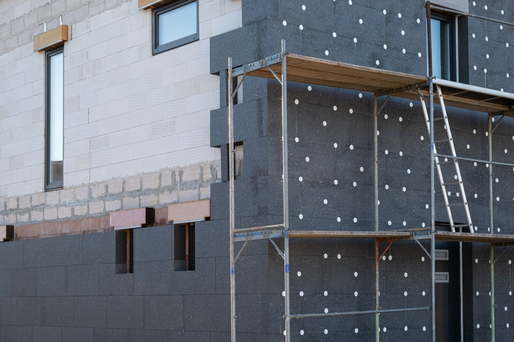 Installation isolation extérieur