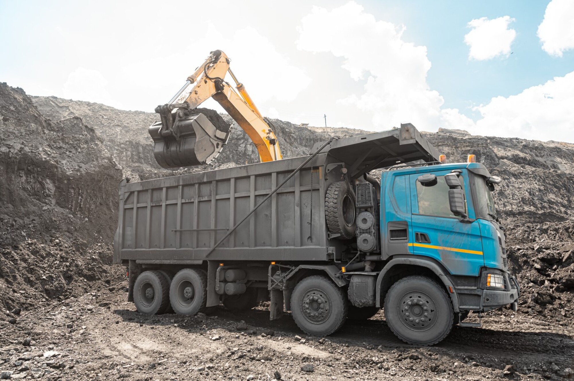 Location camion benne