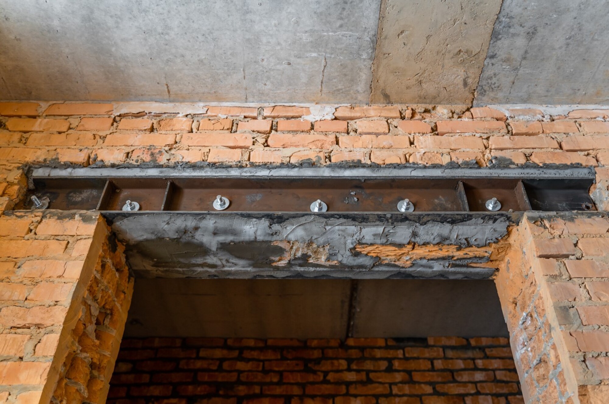 Ouverture mur porteur