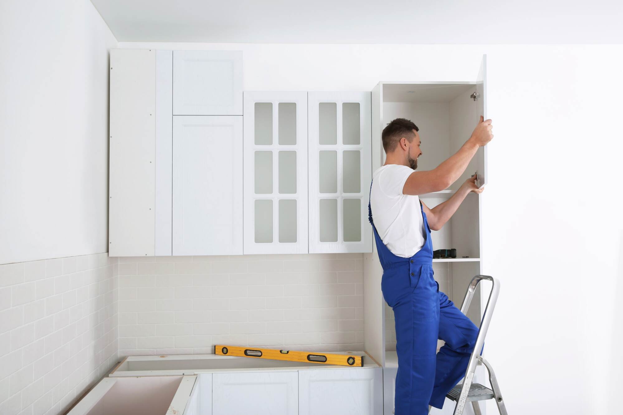 Pose de meuble haut de cuisine