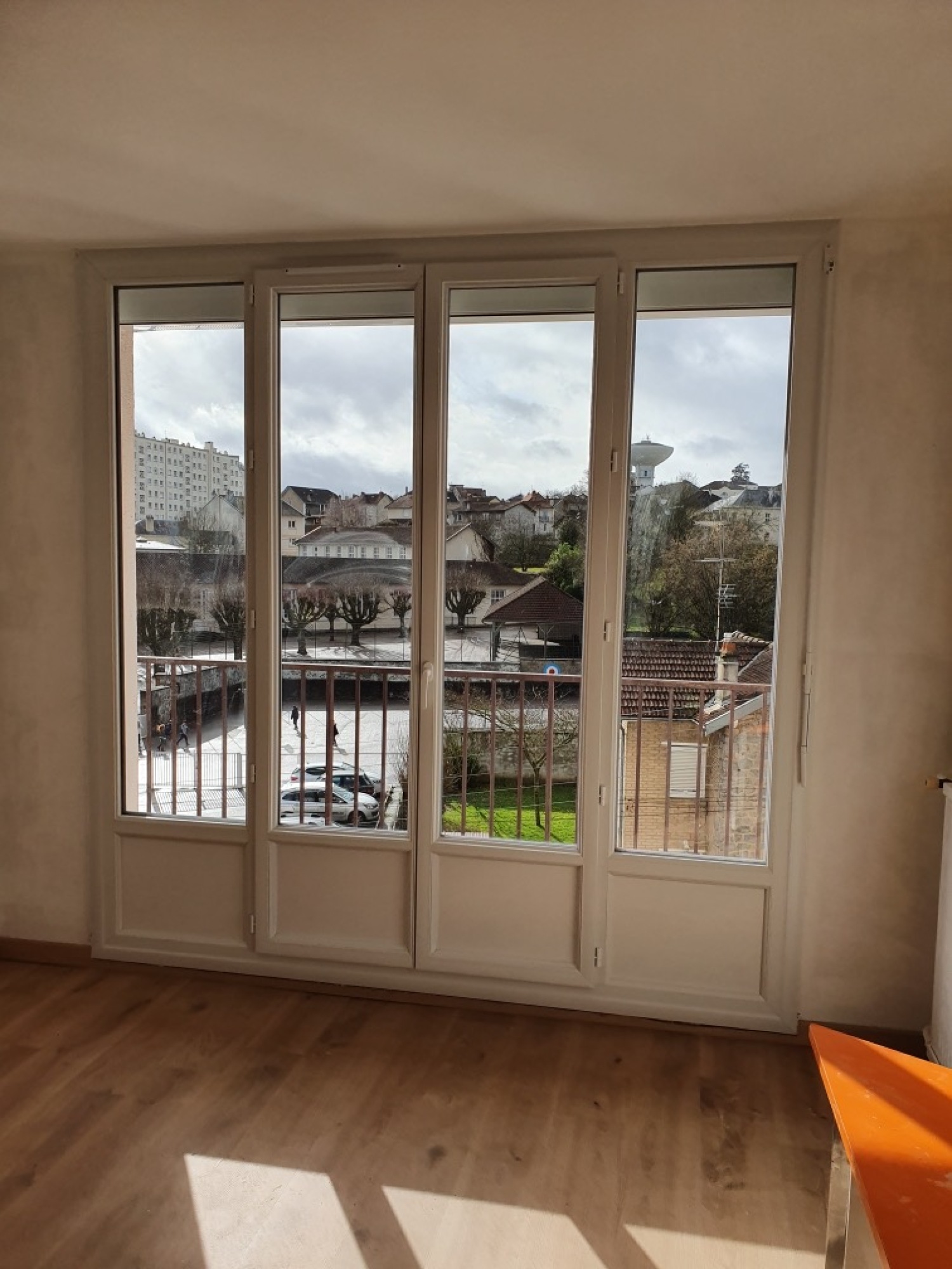 Fenêtre 2 vantaux pvc blanc