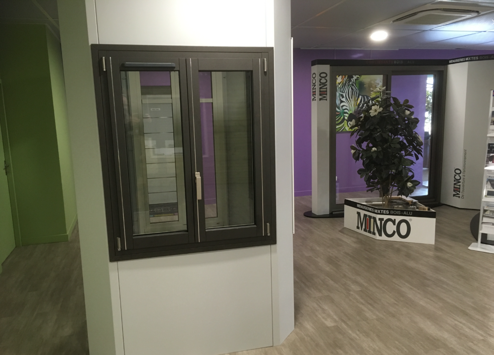 Fenêtre 2vtx OB minco noire