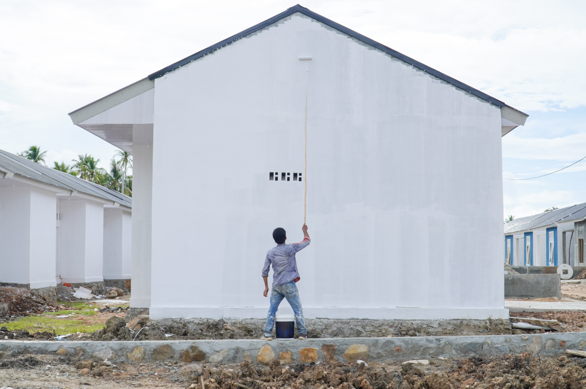 Peinture extérieure microporeuse