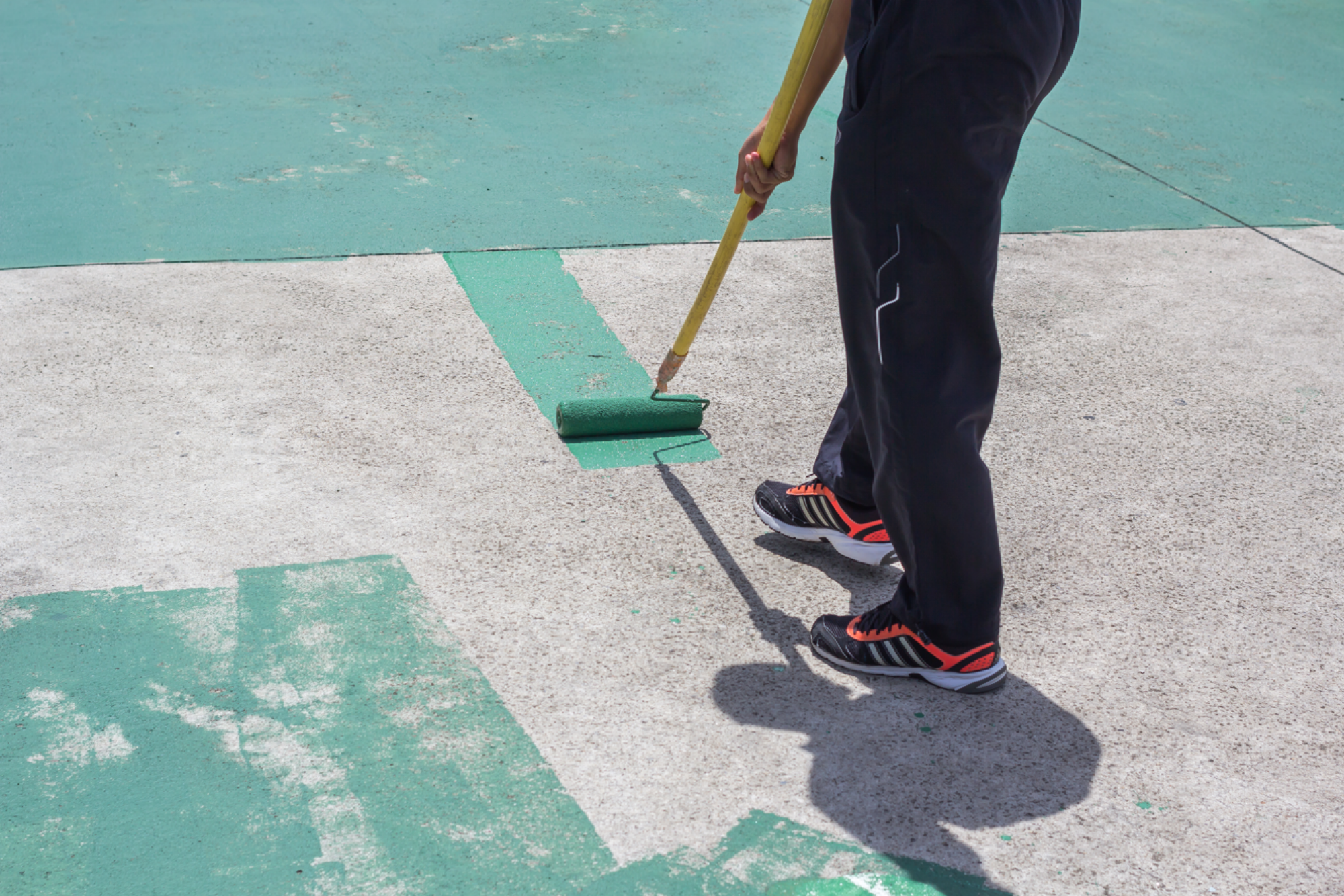 Peinture extérieure sols imperméables