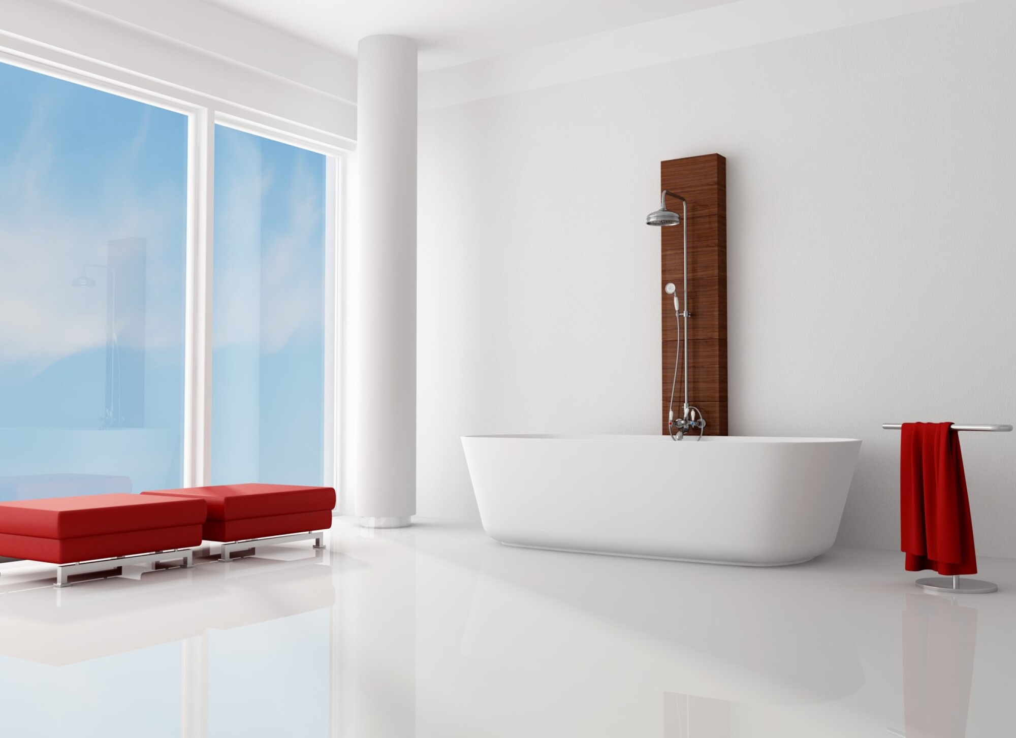 Installation de colonne design