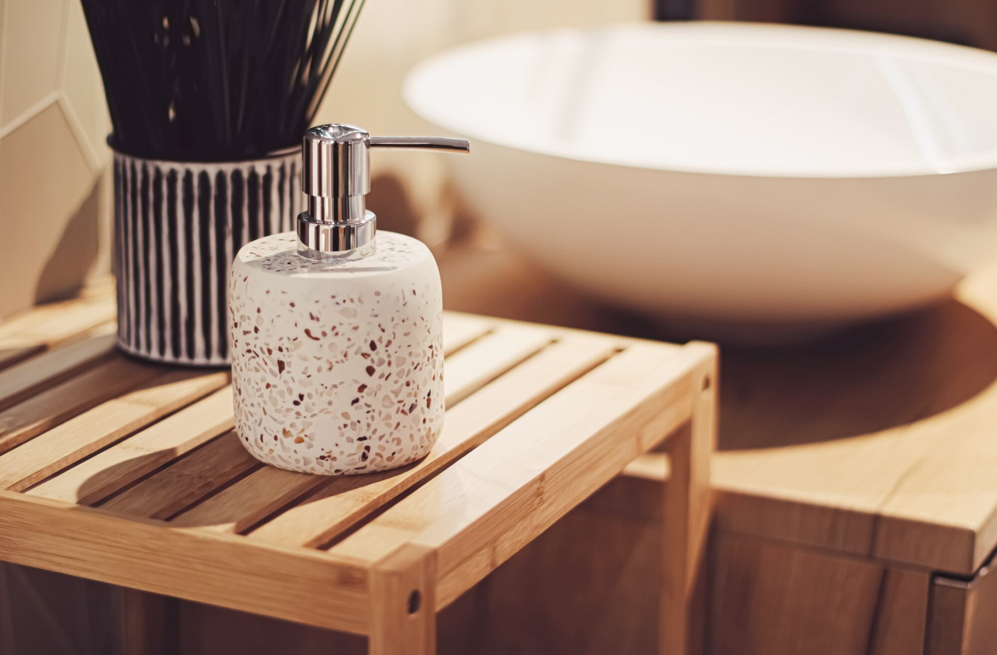 Installation de meuble zen