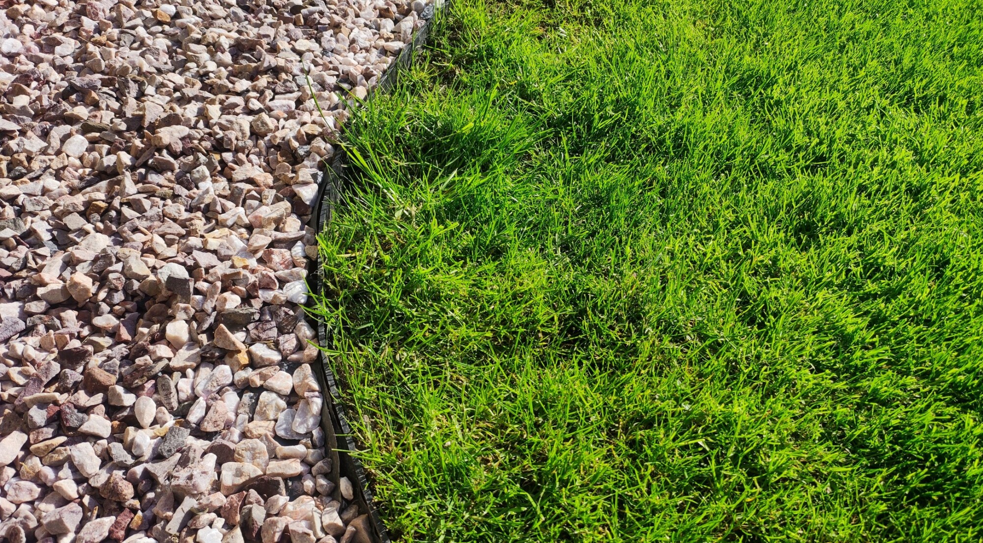 Bordure de jardin en acier