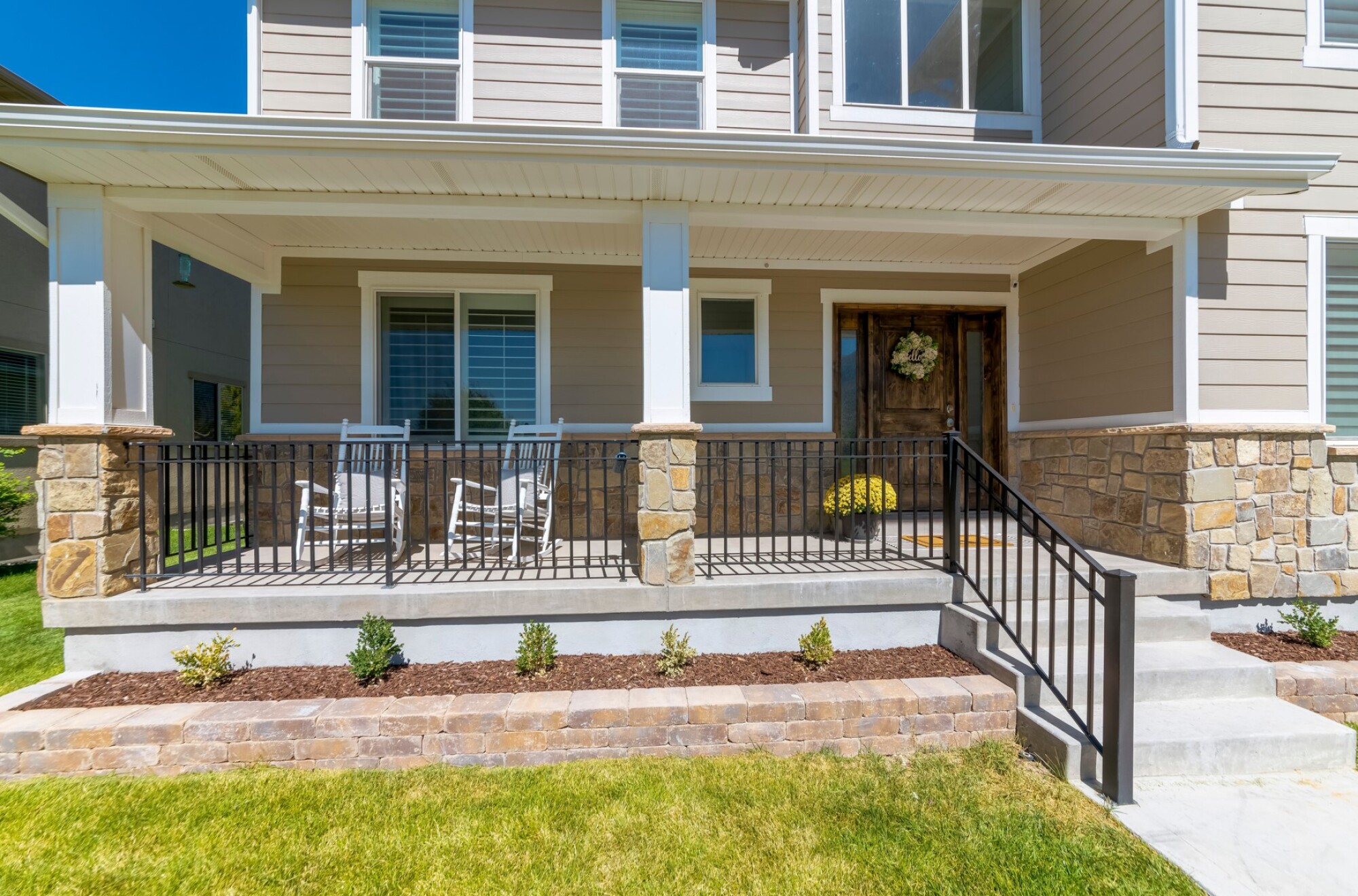 Garde corps de terrasse en aluminium