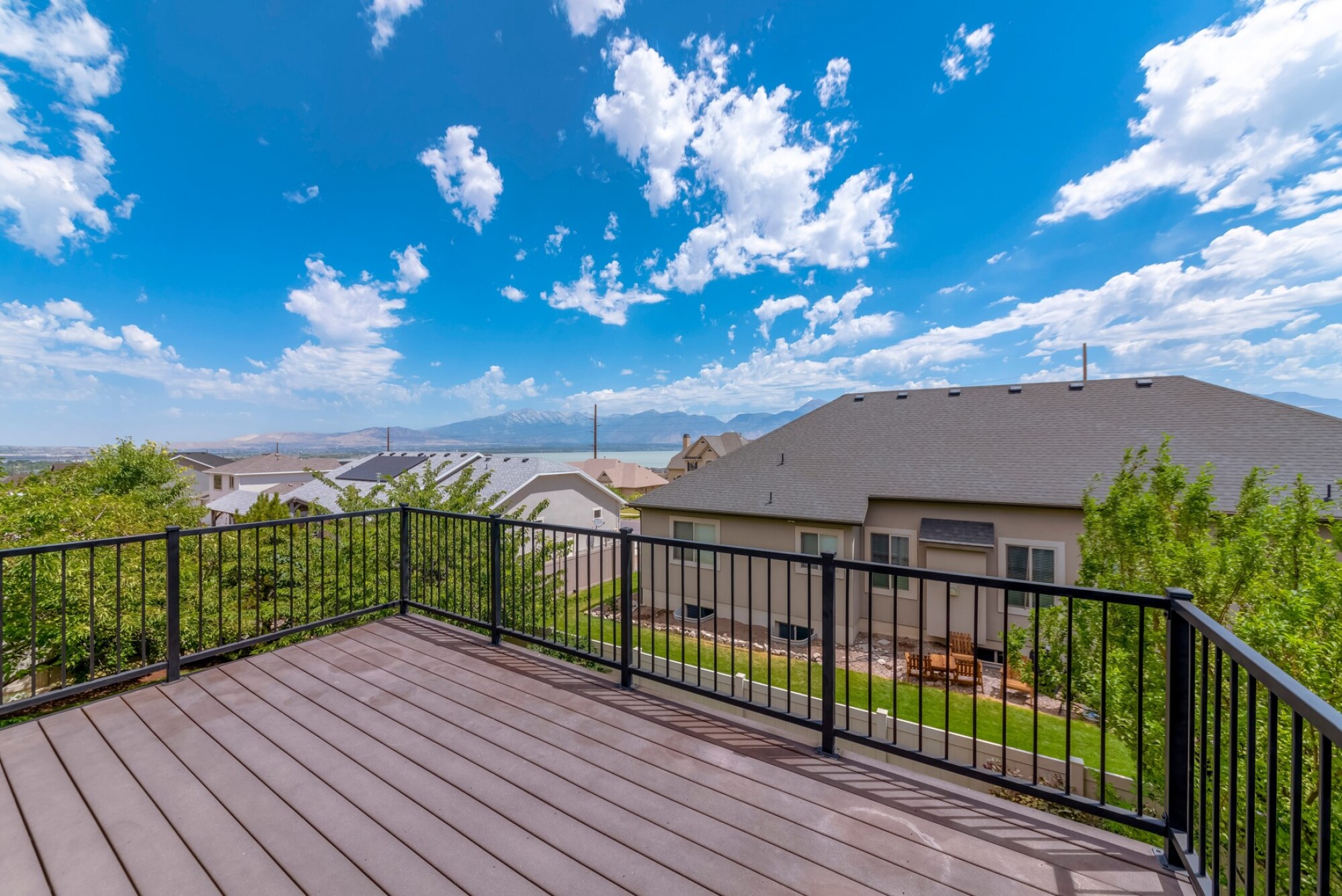 Garde corps de terrasse en inox