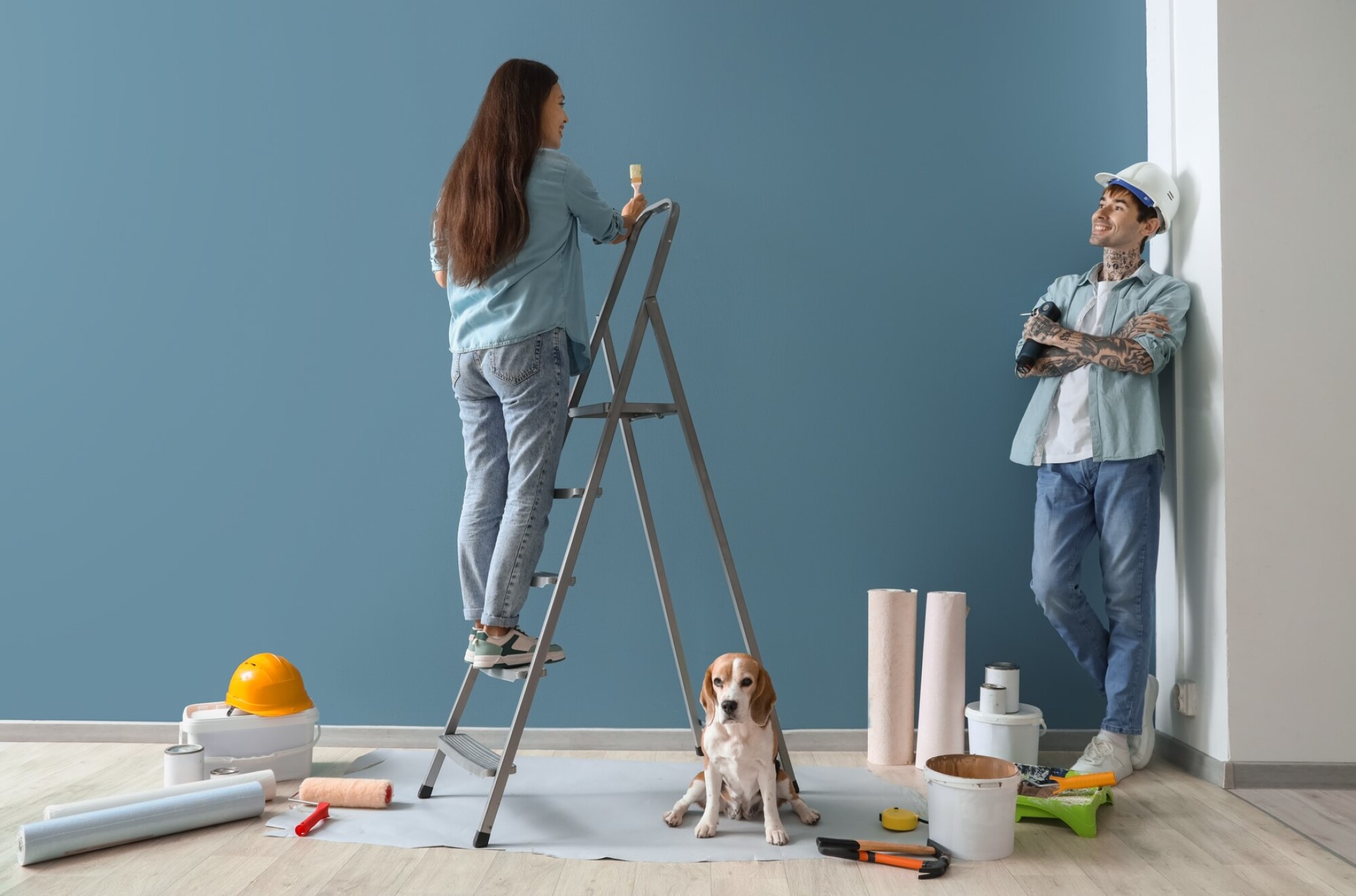 Peinture chambre parentale