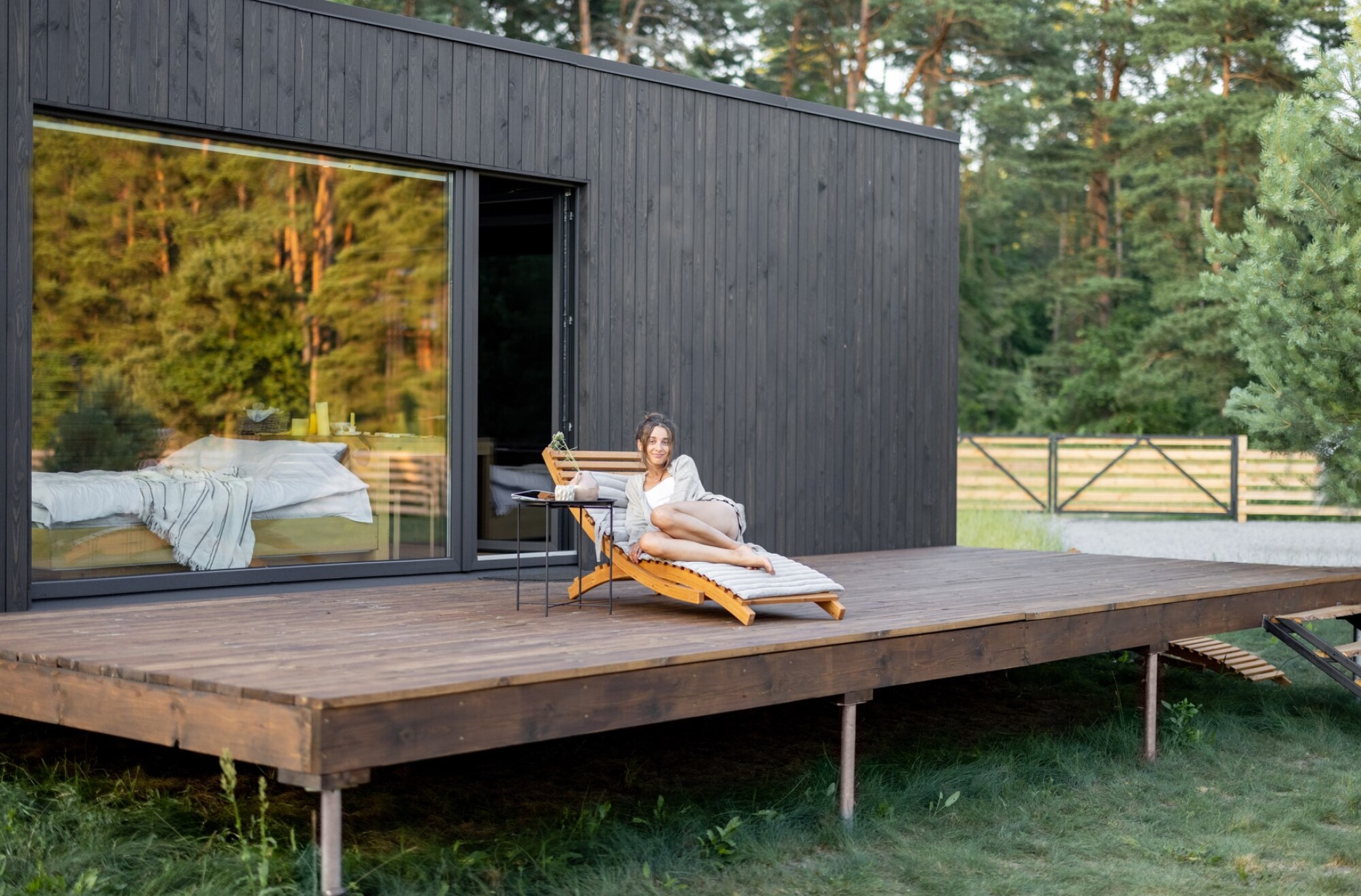 Terrasse autoportante