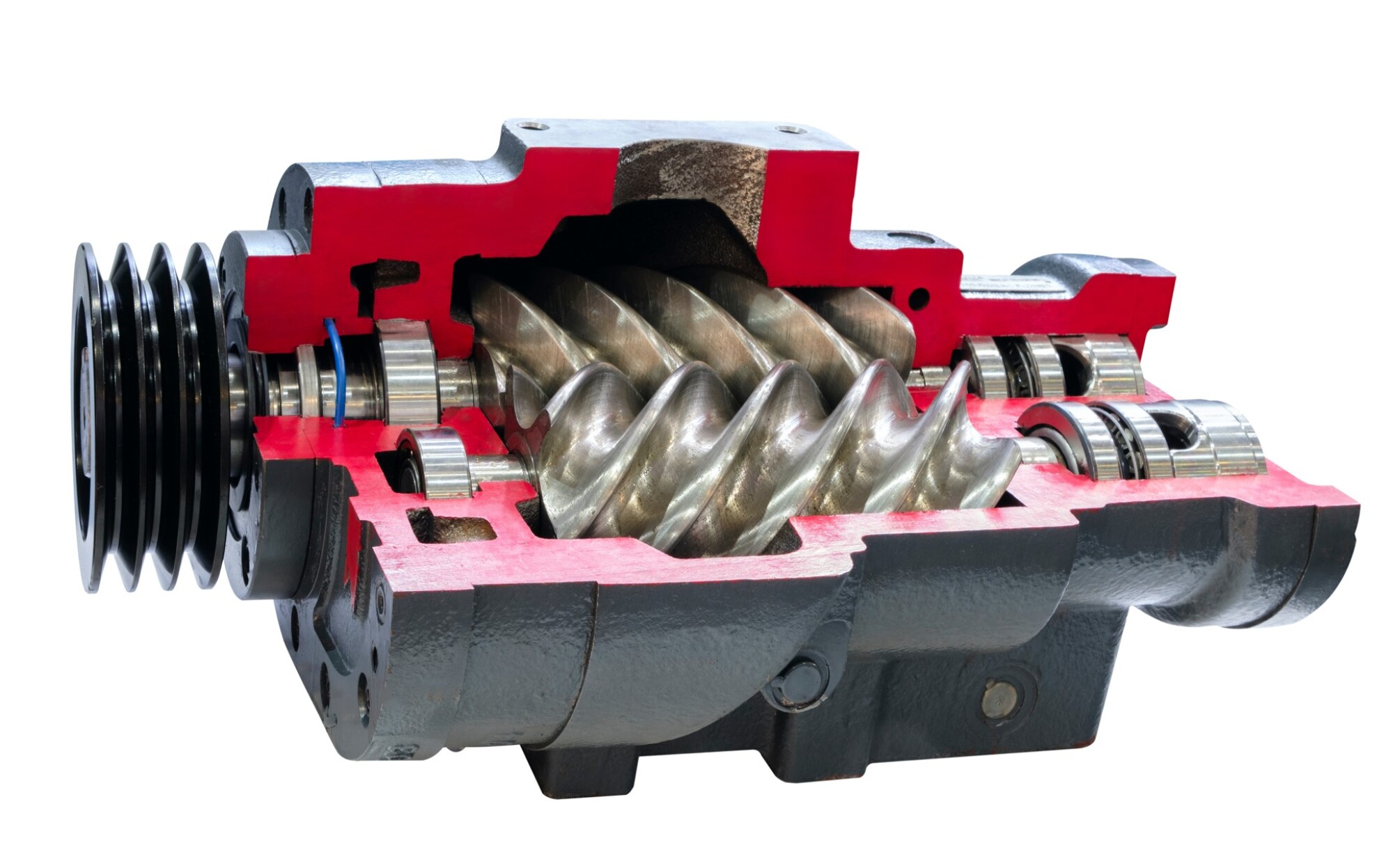 Configuration de compresseur à vis