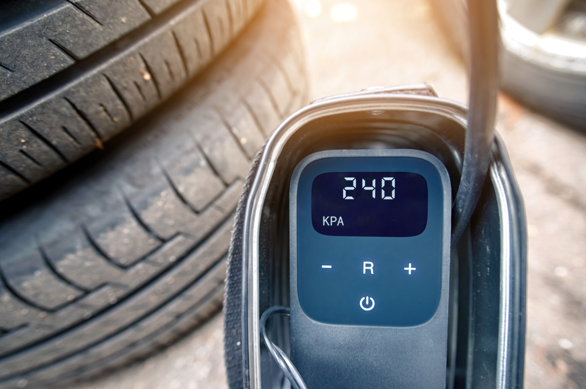 Manomètre digital pour compresseur