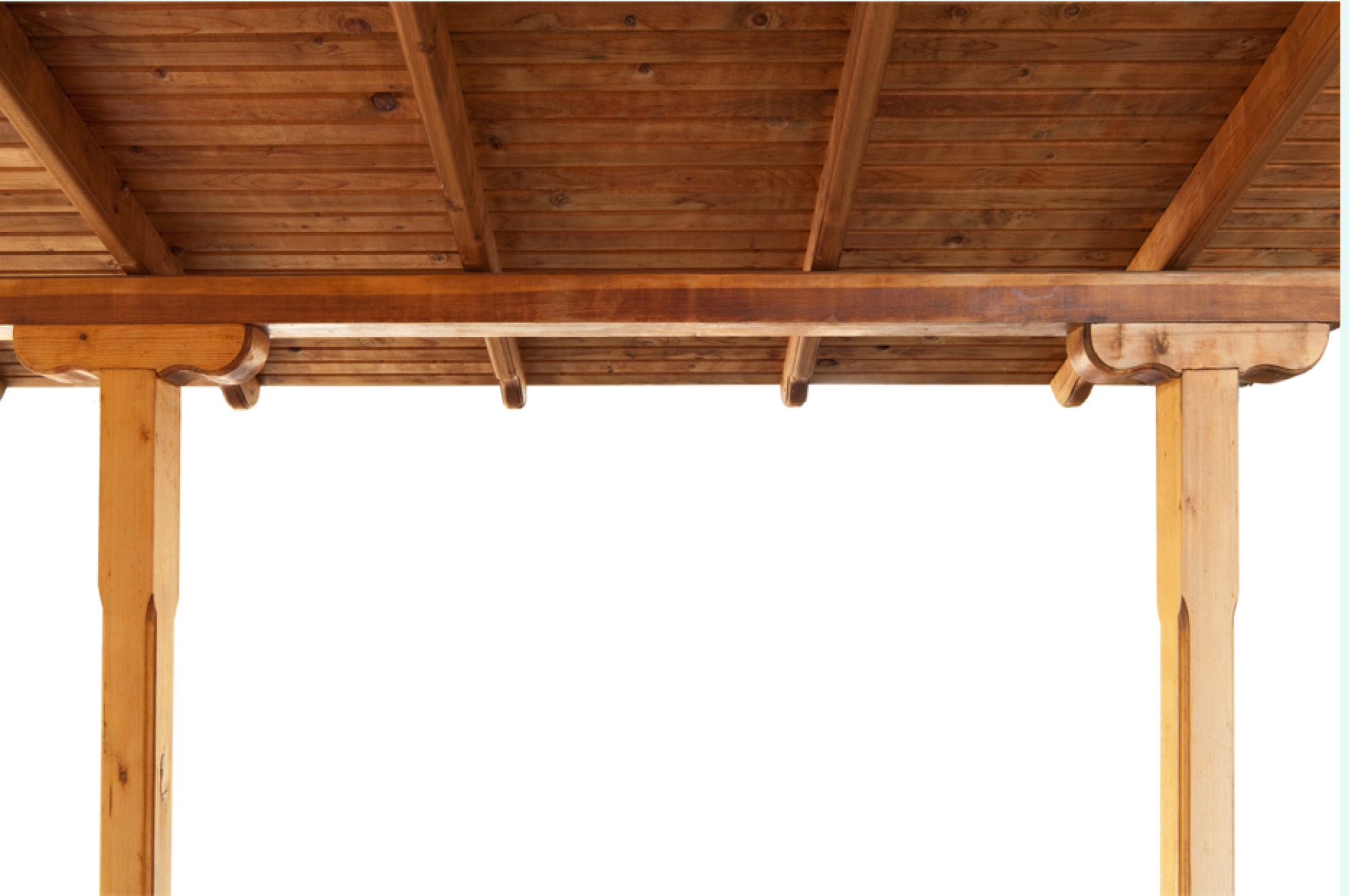 Construction bois poteaux poutres