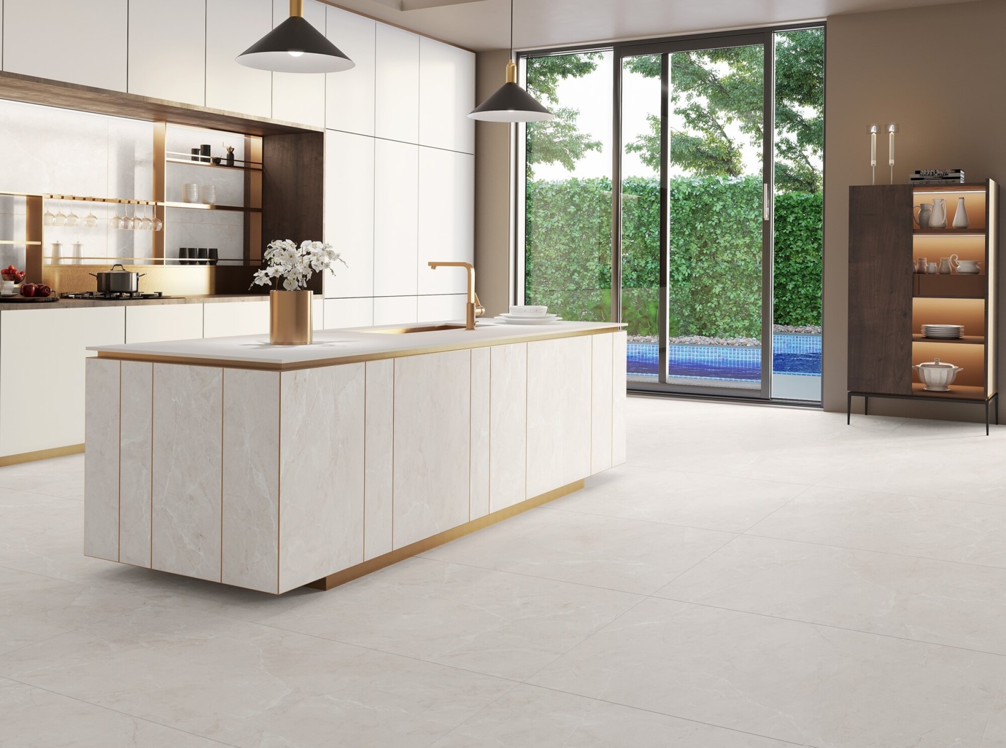 Installation de meubles hauts