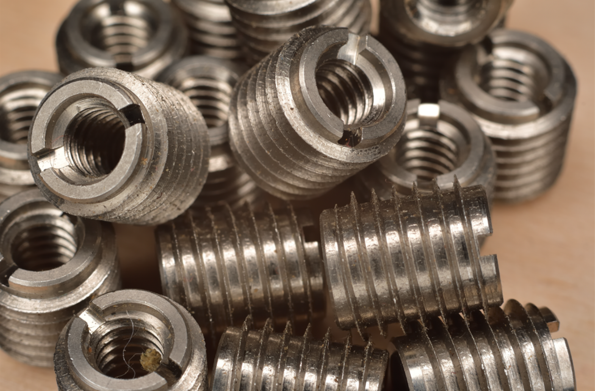 Installation d'inserts filetés