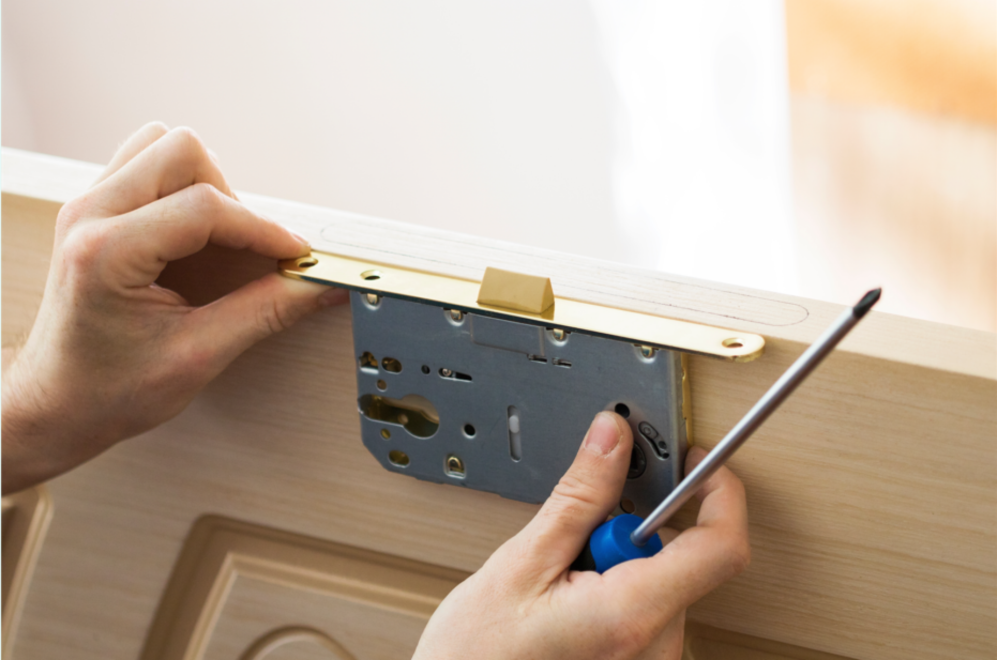 Remplacement de système de verrouillage existant