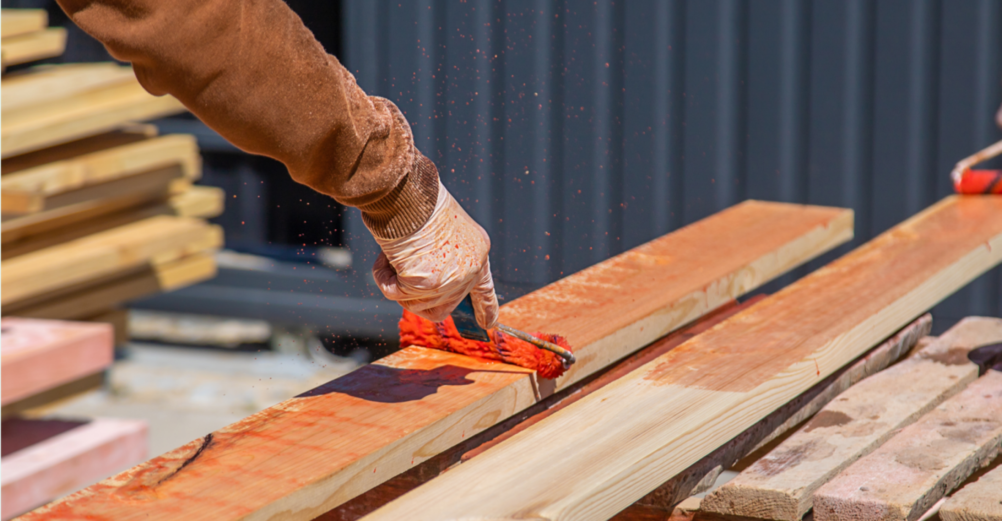 Traitement de charpente contre les insectes
