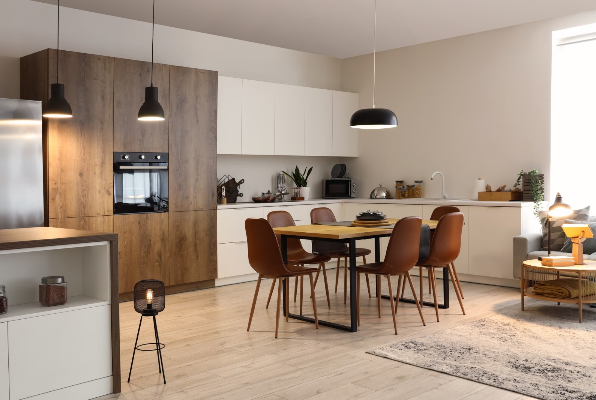 Agencement de cuisine ouverte