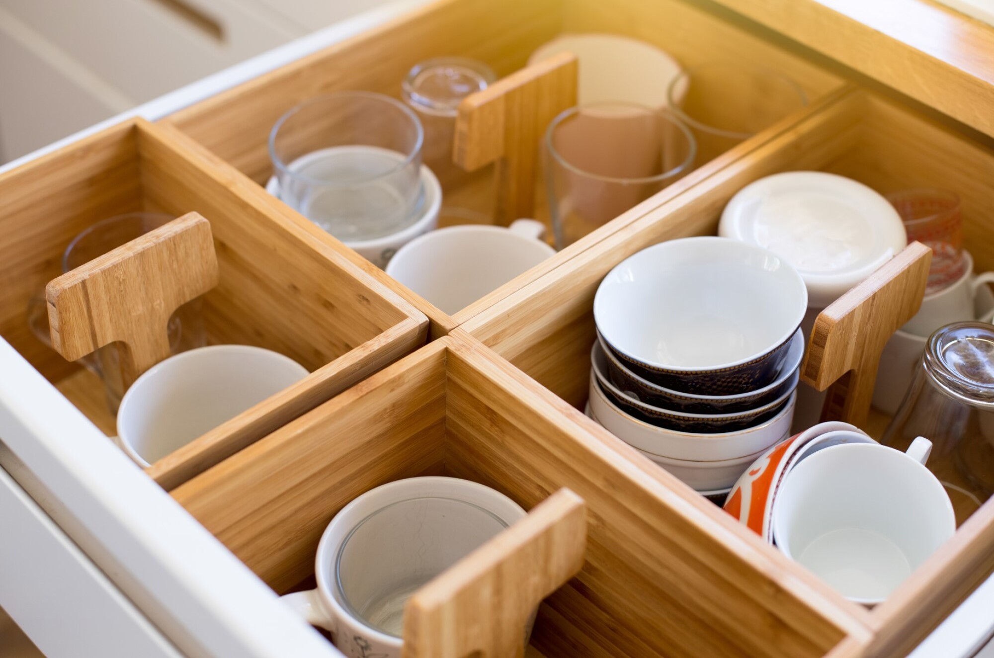 Ajout de séparateurs de tiroirs